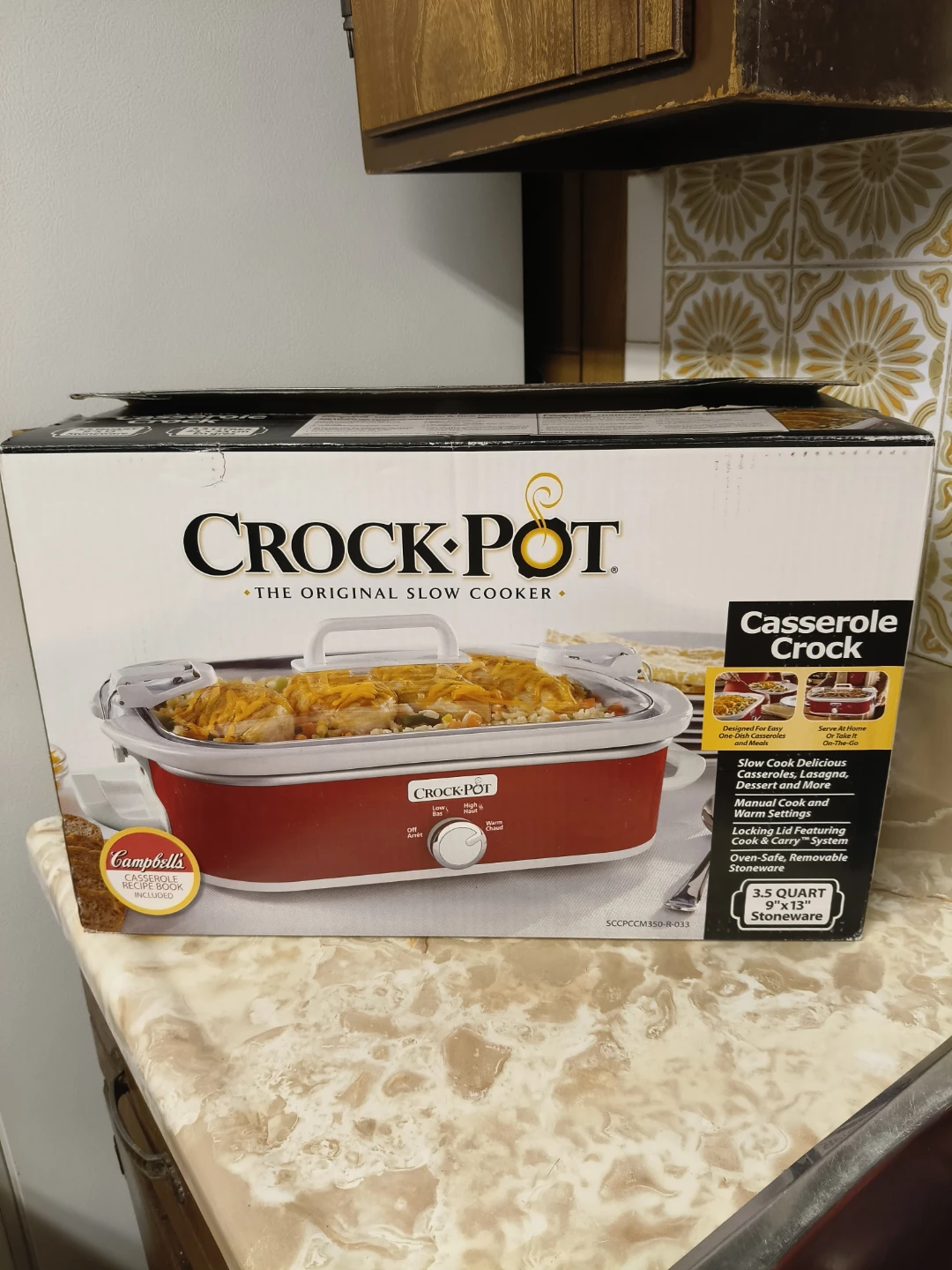 Crock-Pot Casserole Crock 3.5 Quart