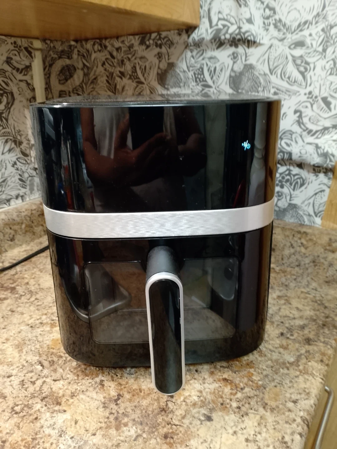 Black Air Fryer with Digital Display - photo 3