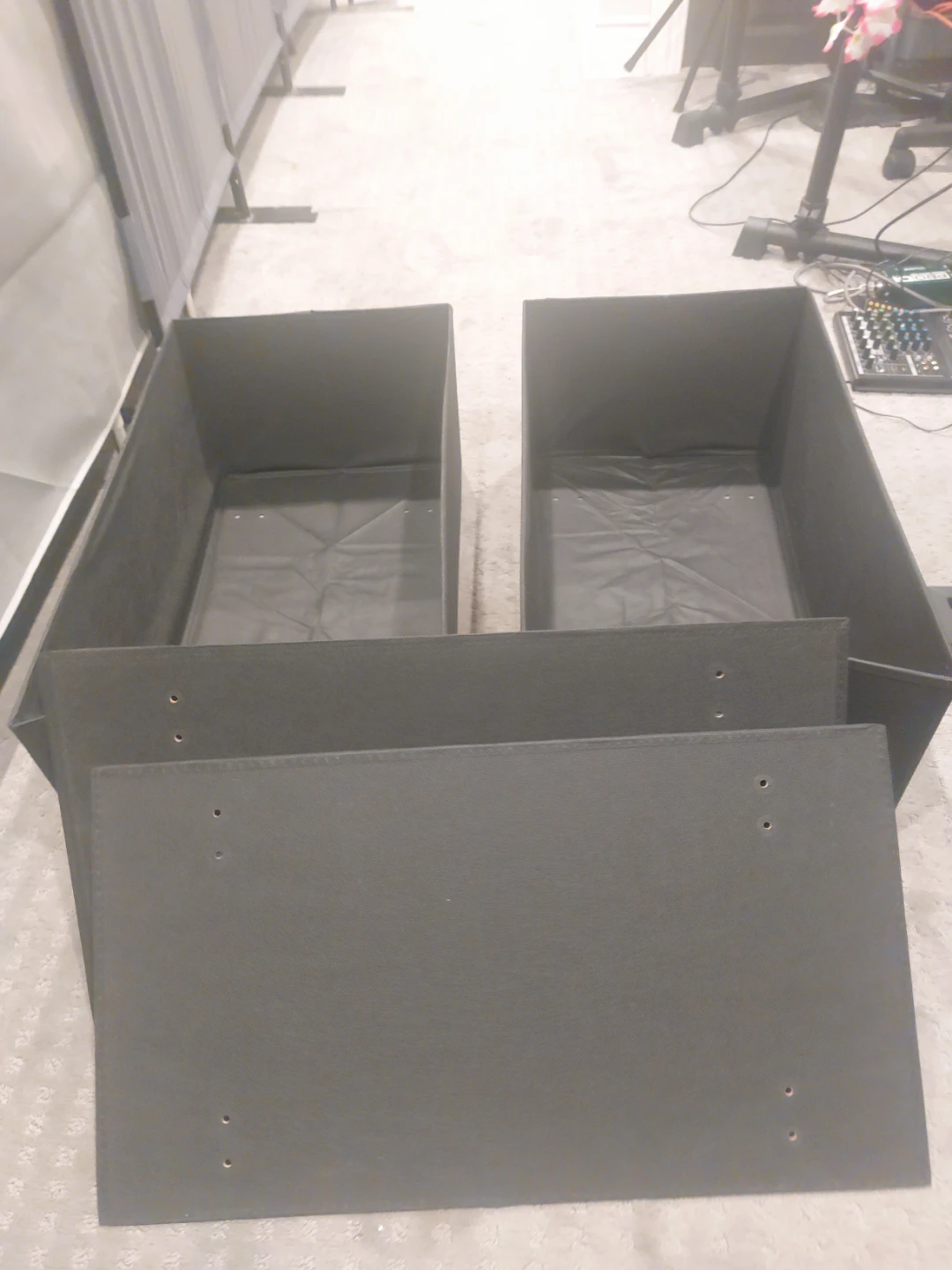 Set of 2 Collapsible Storage Bins - photo 5
