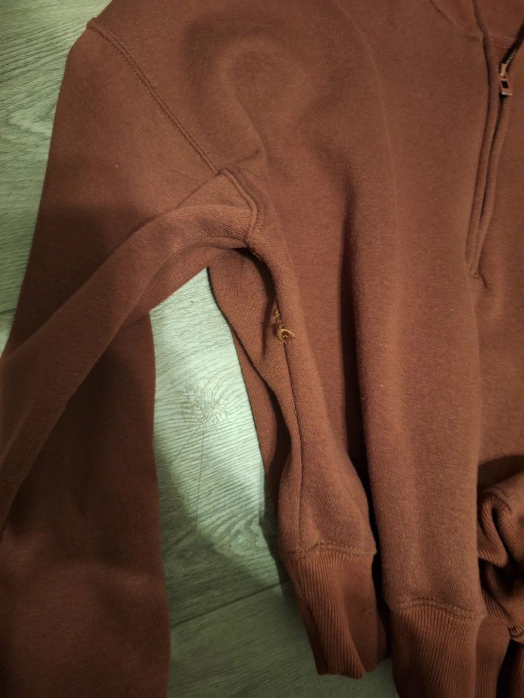 Burgundy Quarter Zip - photo 3