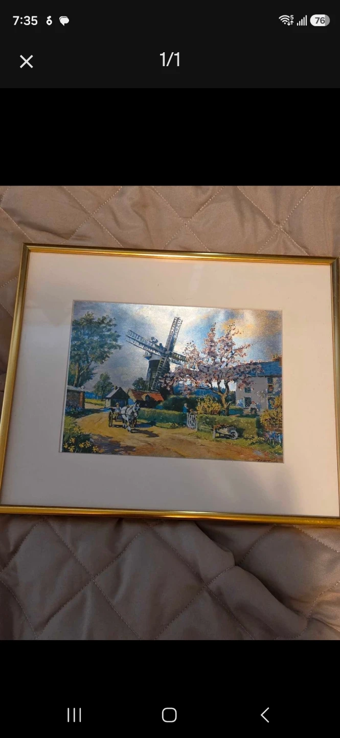 Framed picture