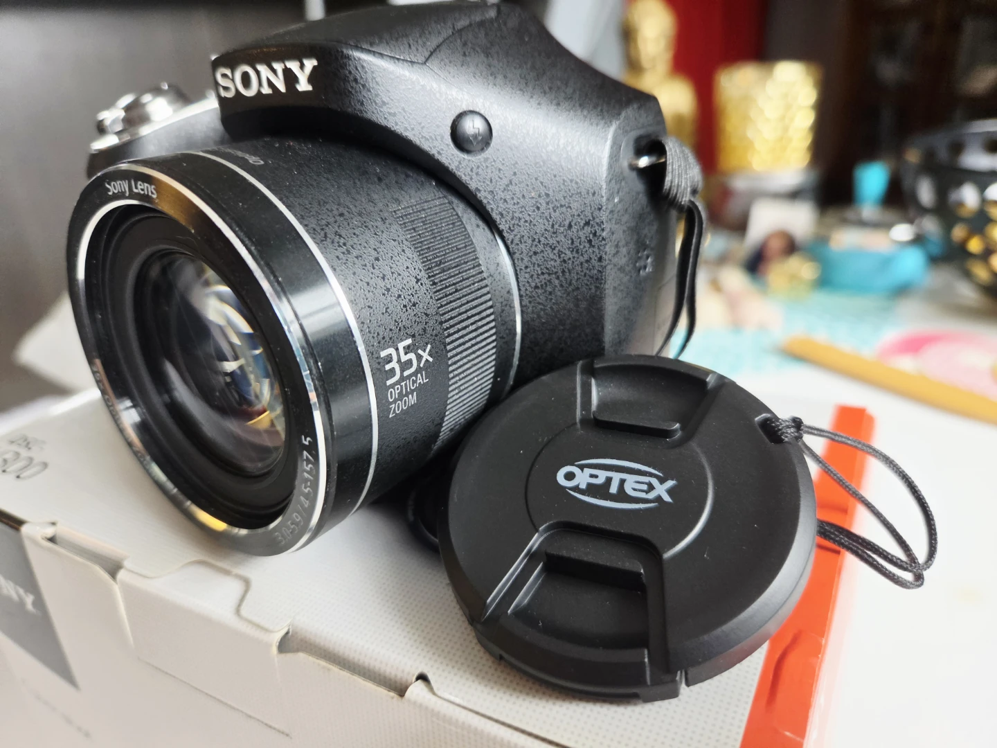 Sony Cyber-shot DSC-H300 Camera and Manfrotto Bag