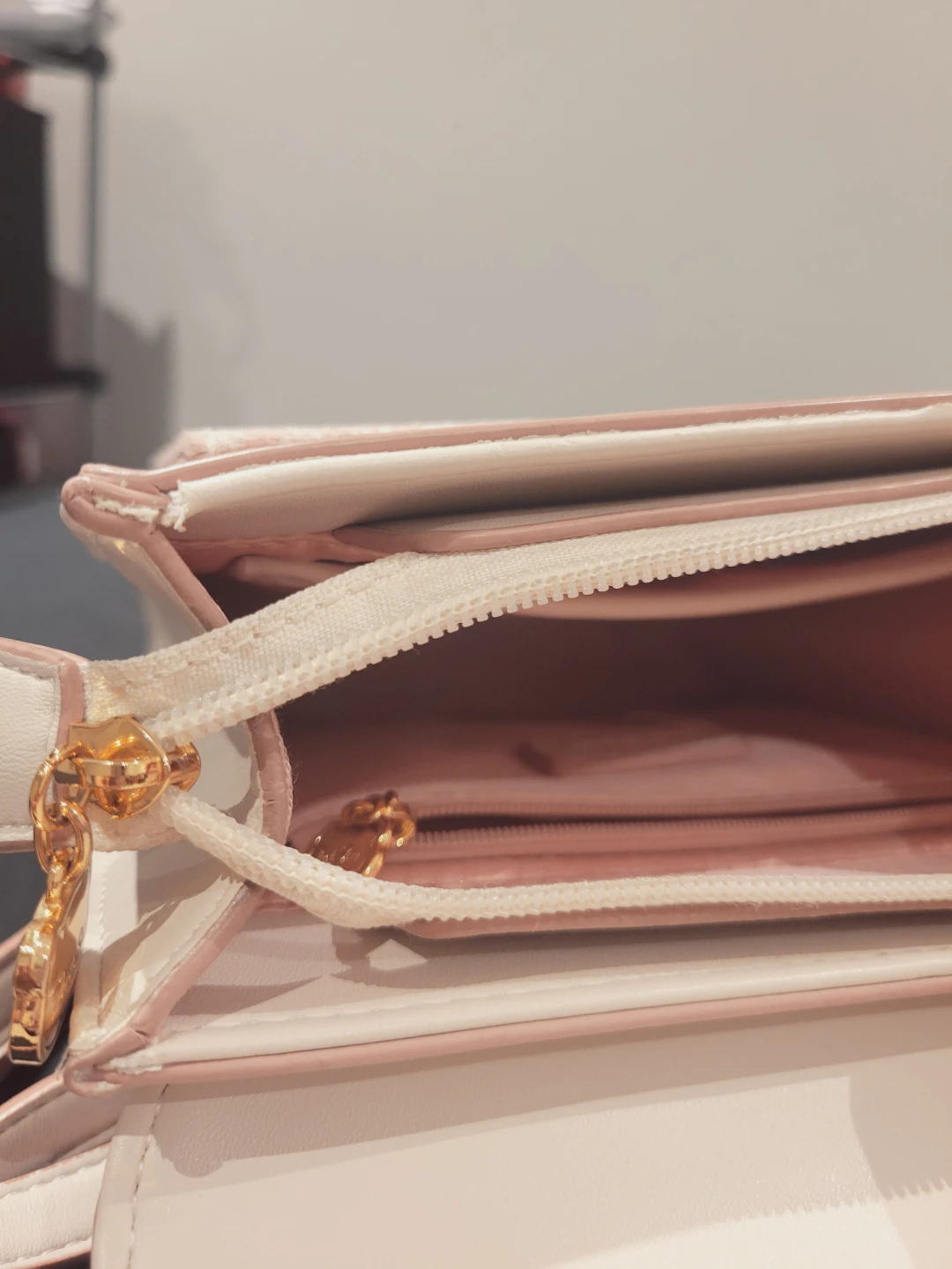 Just Star Pink Gingham Backpack - photo 3