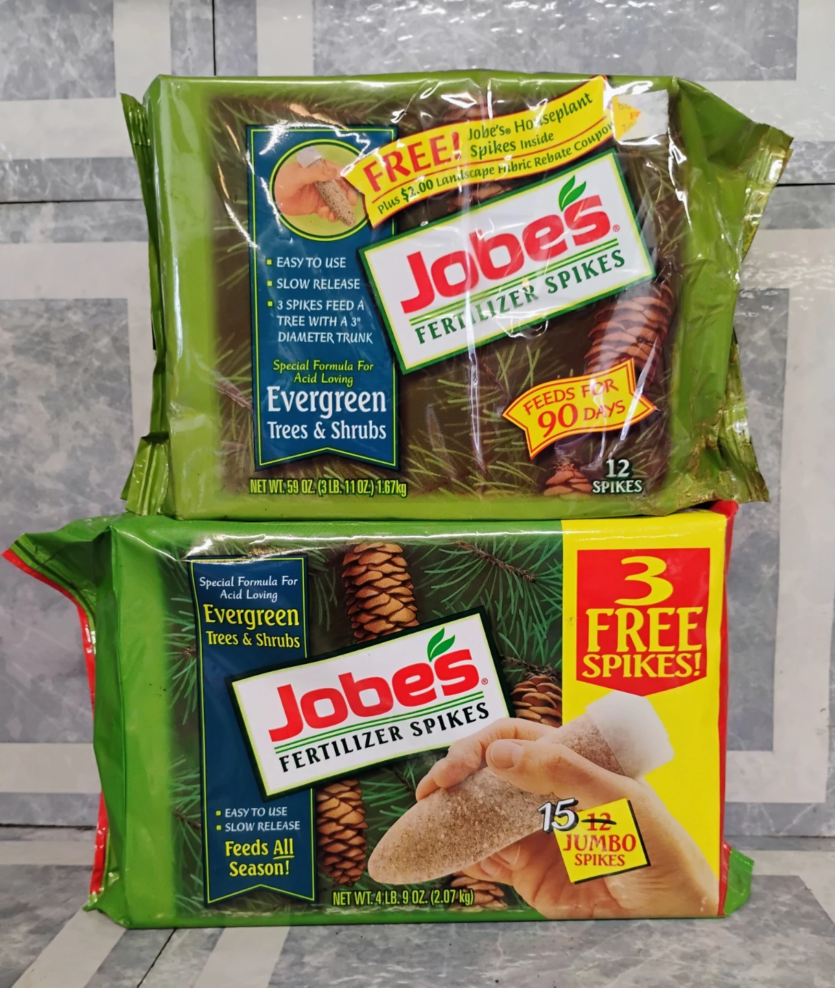 JOBE’S FERTILIZER SPIKES (FOR EVERGREEN TREES & SCHRUBS)