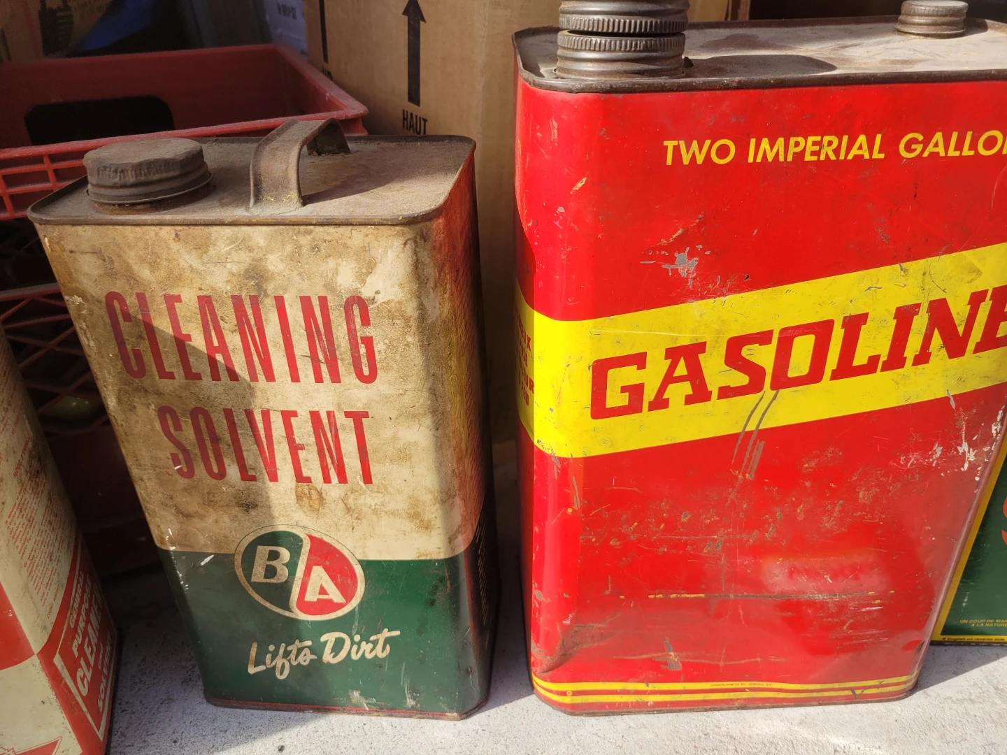 Collection of Vintage Household and Automotive Tins - photo 3