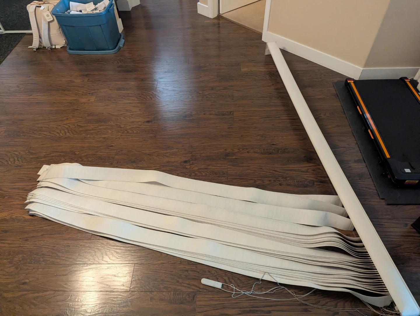 Off-White Vertical Blinds for Sliding Door - photo 4