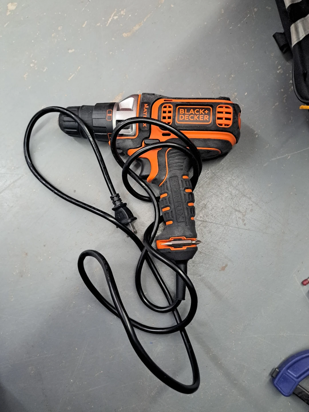Black+Decker Matrix Corded Drill
