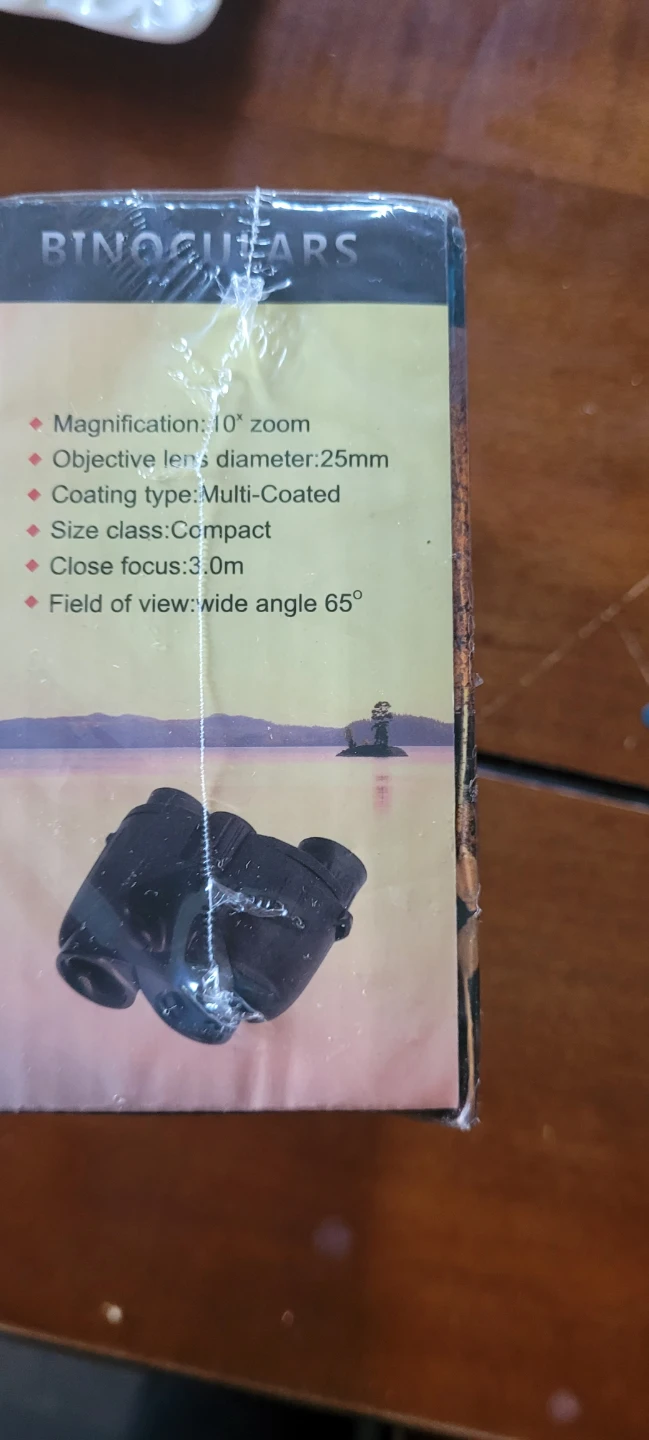 Compact 10x25mm Binoculars