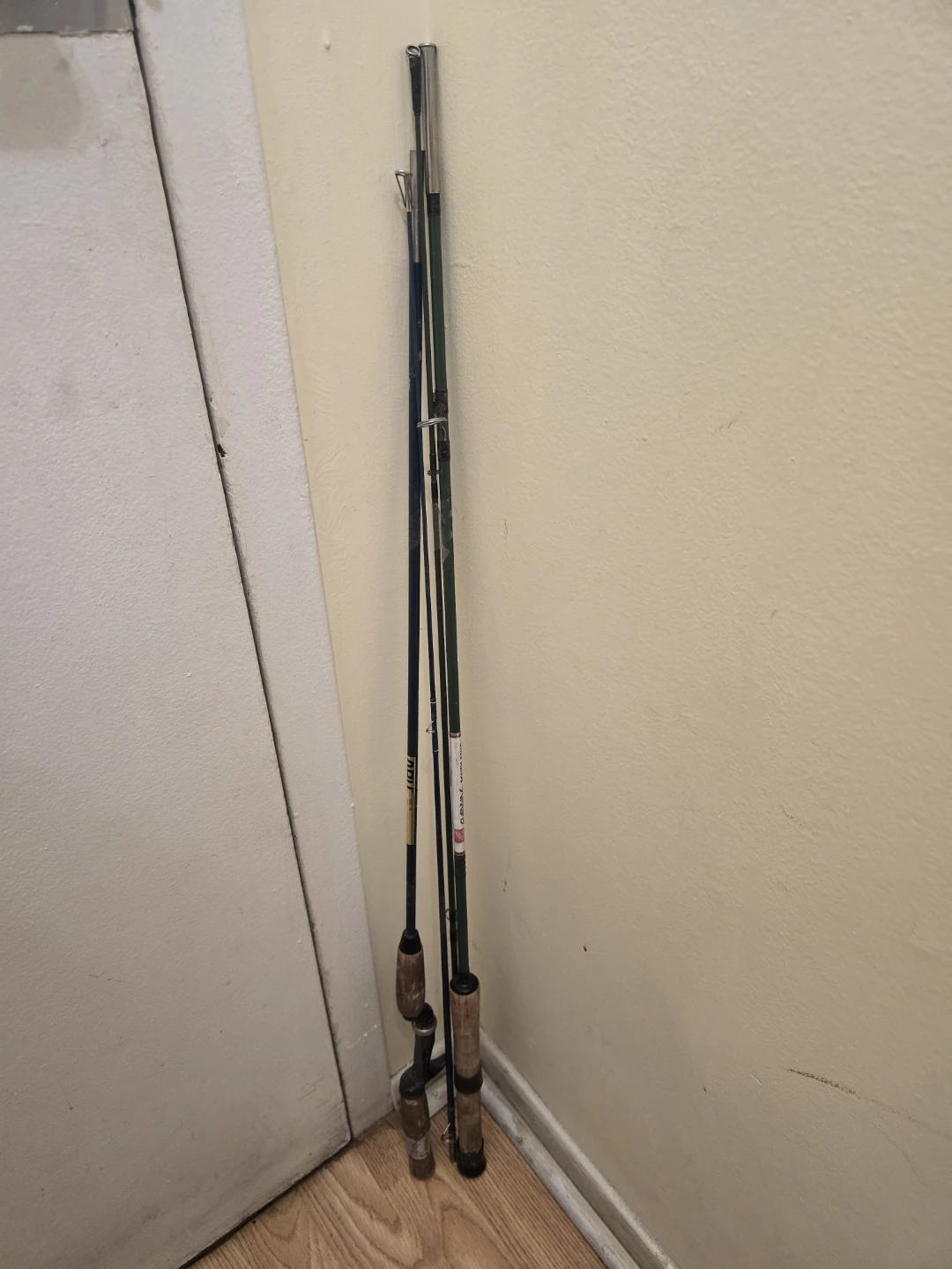 Two Vintage Fishing Rods - Abu 40 and Gladding South Bend