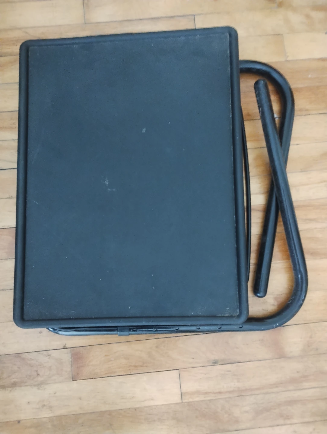 Adjustable Folding Table with Cup Holder - Black for $15 - photo 3