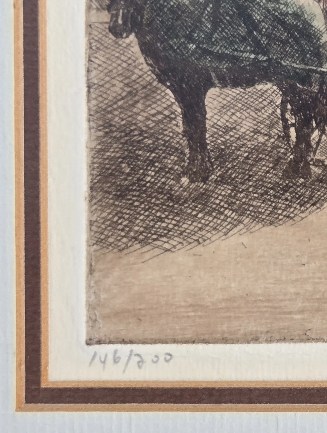 Signed and Editioned Original Etching - photo 5
