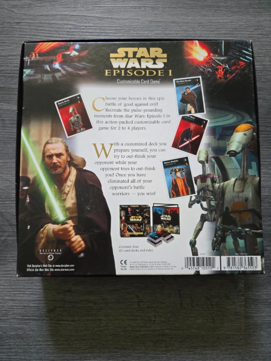 Star Wars Episode I Card Game - photo 4