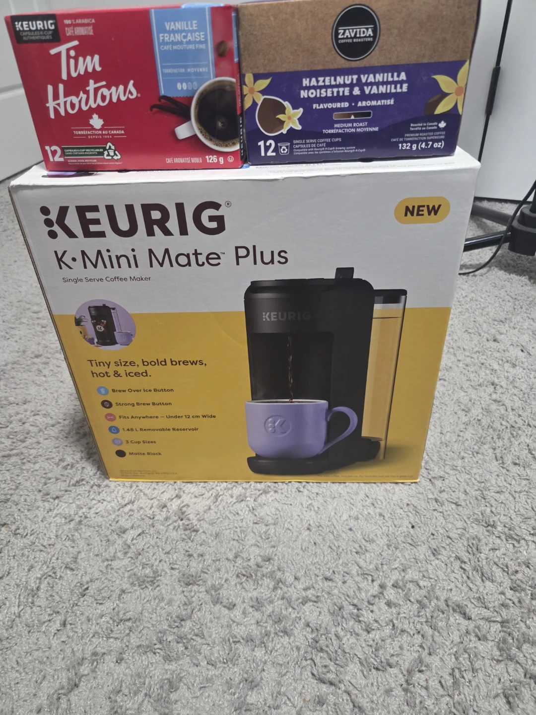 Keurig K-Mini Mate Plus Coffee Maker and Coffee Pods