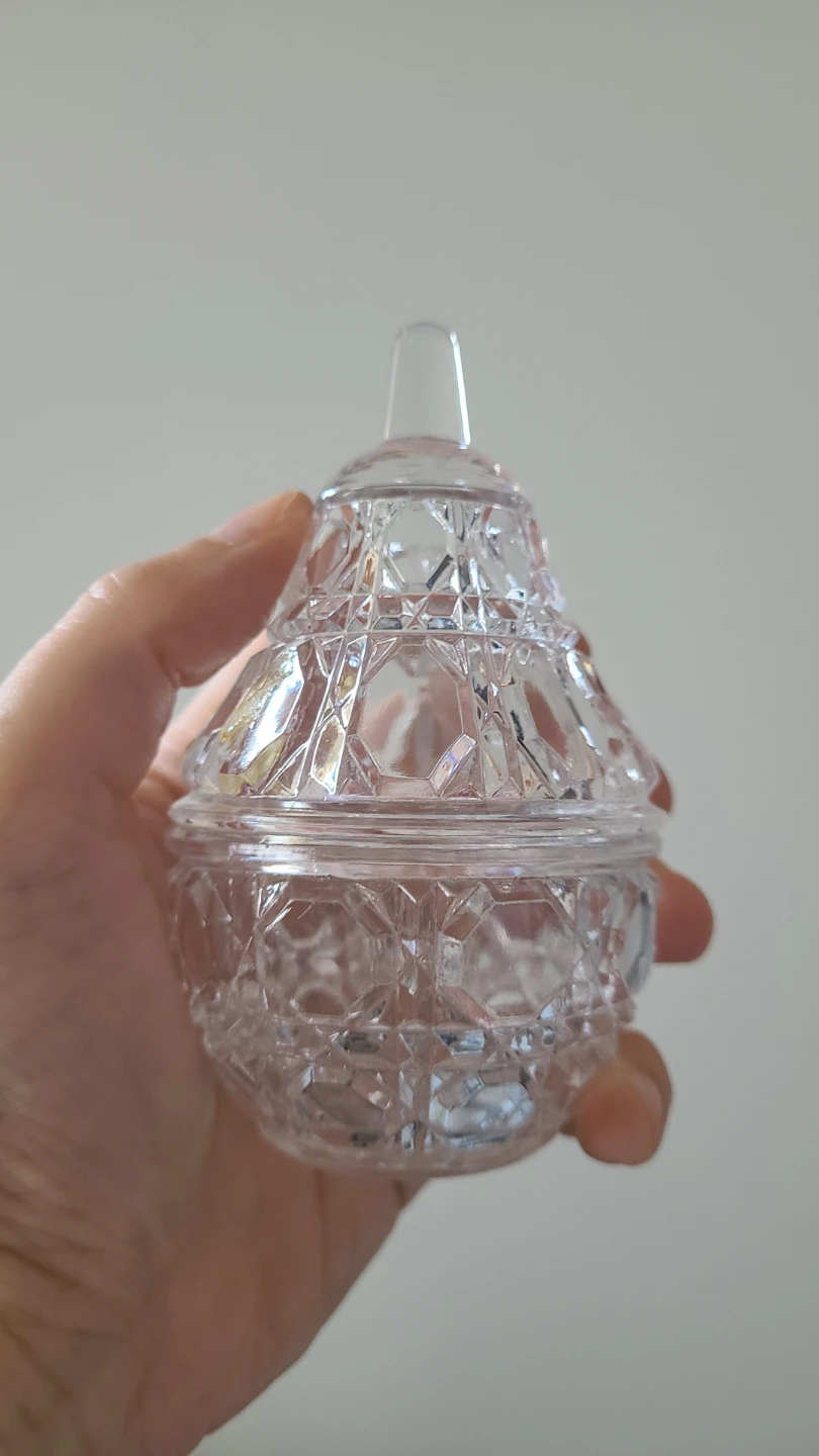 Annahütte Lead Crystal Lidded Dish