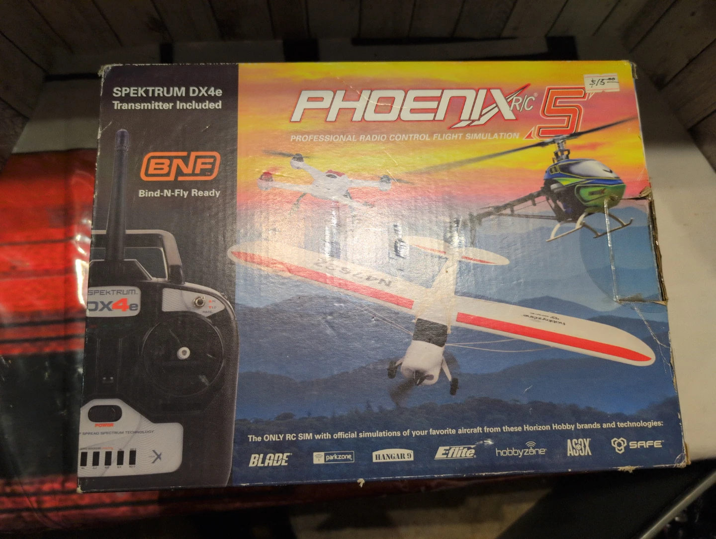 Phoenix RC Flight Simulator 5 with Spektrum DX4e Transmitter