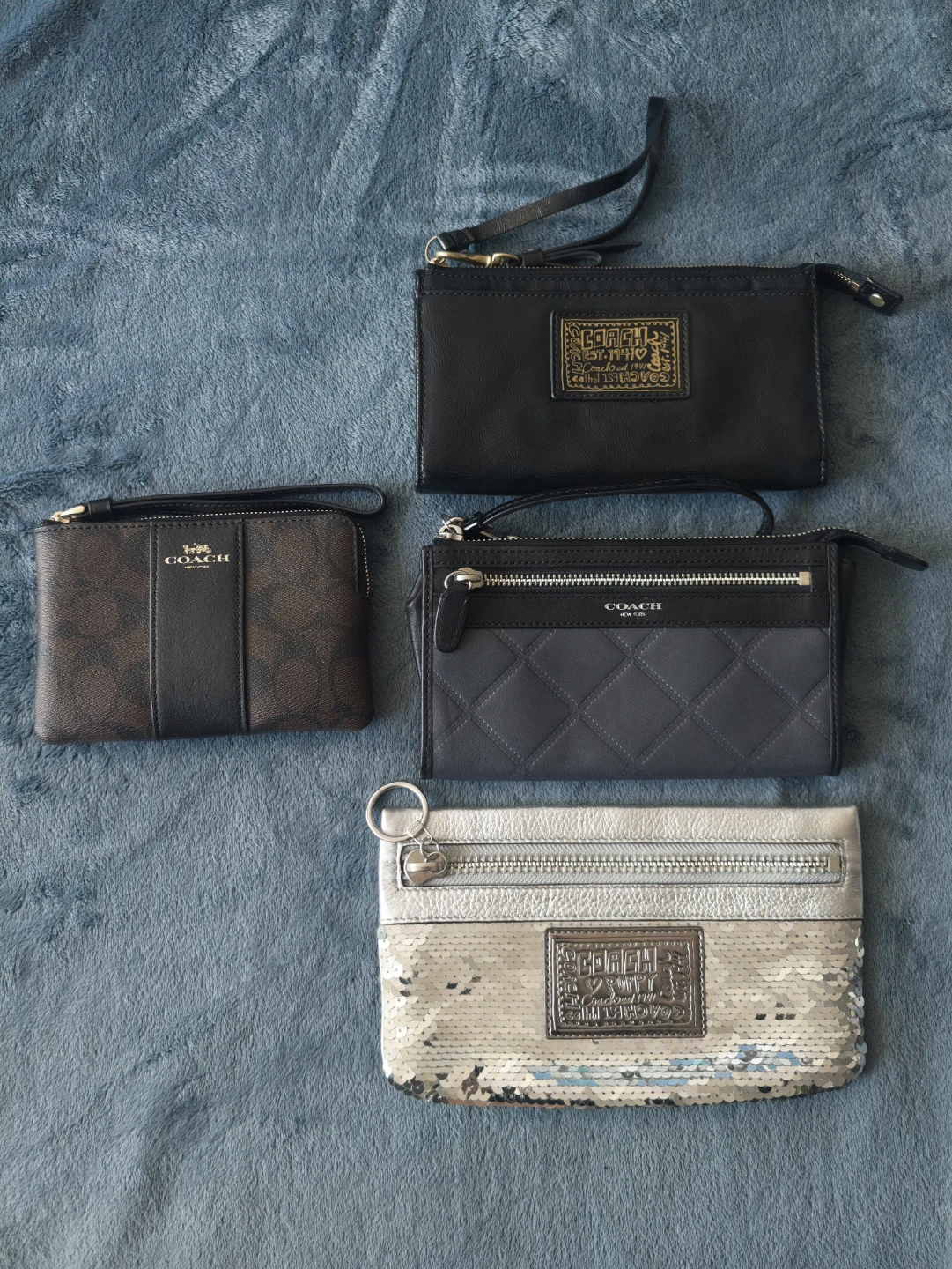 Authentic Coach wristlets (vintage)