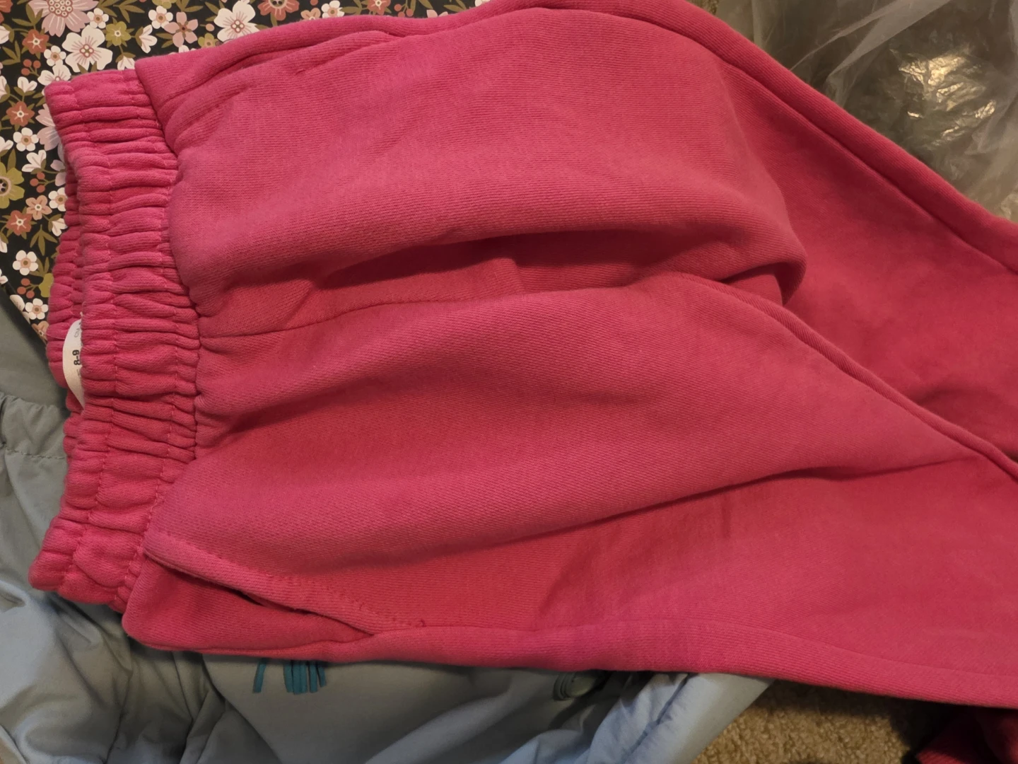 Zara Pink Kids Sweatshirt and joggers set - photo 2
