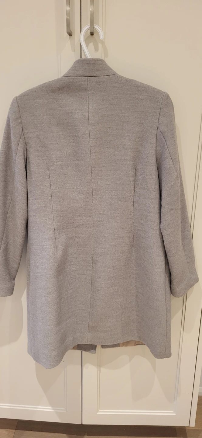 Banana Republic Petite Medium Grey Coat - photo 2