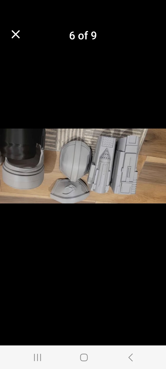 Mandalorian Helmet and Jetpack Prop Set complete - photo 5