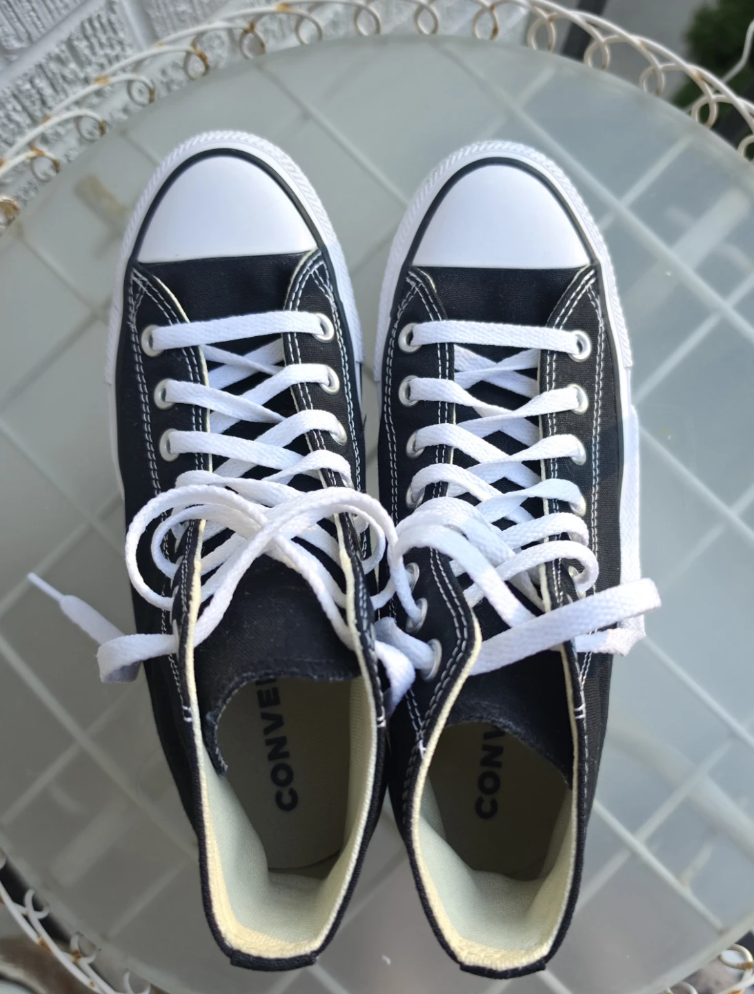 Converse Chuck Taylor All Star HI in Black Canvas - photo 5
