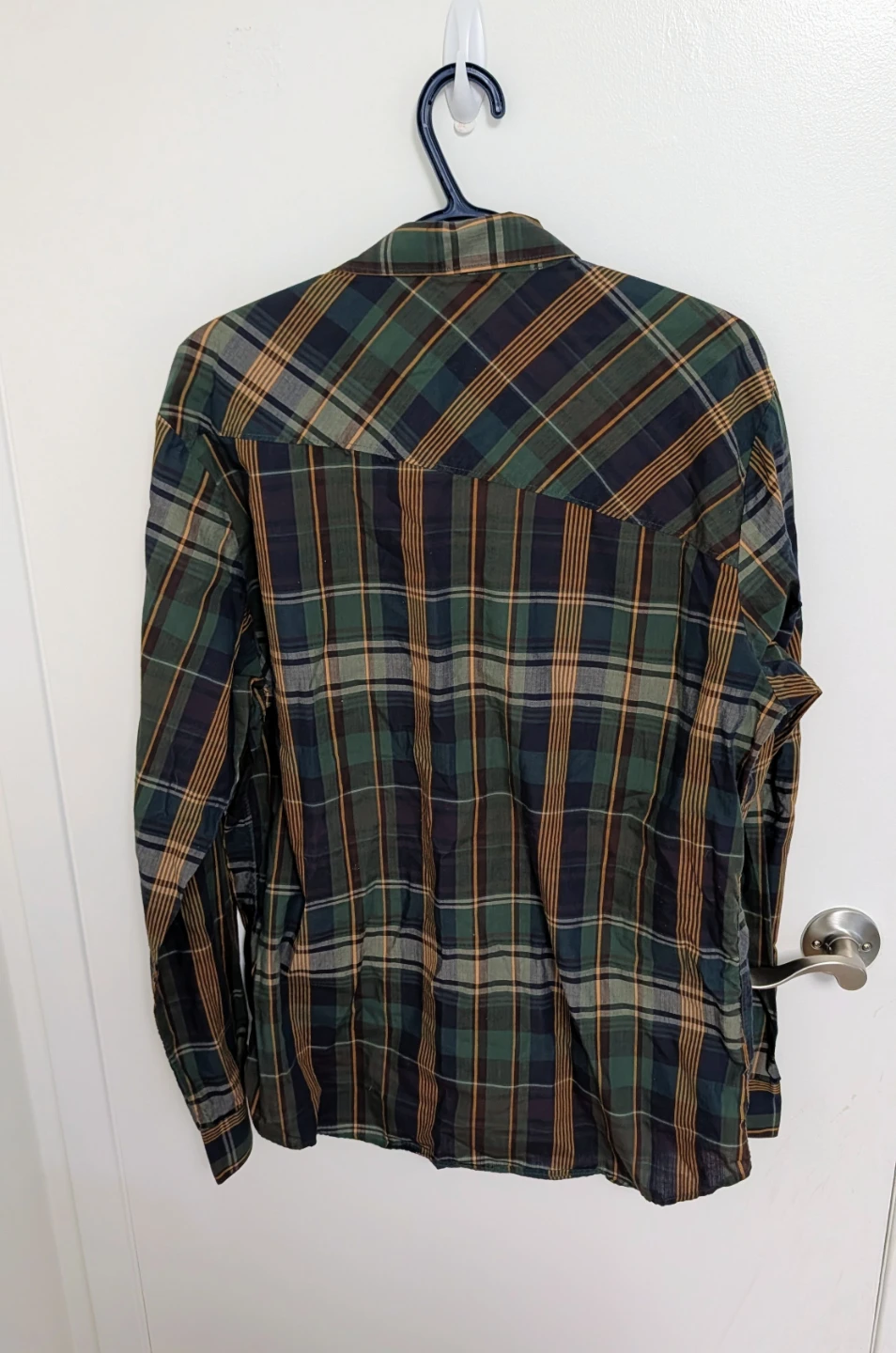 Volcom Plaid Button-Down Shirt - Men's Large - photo 3