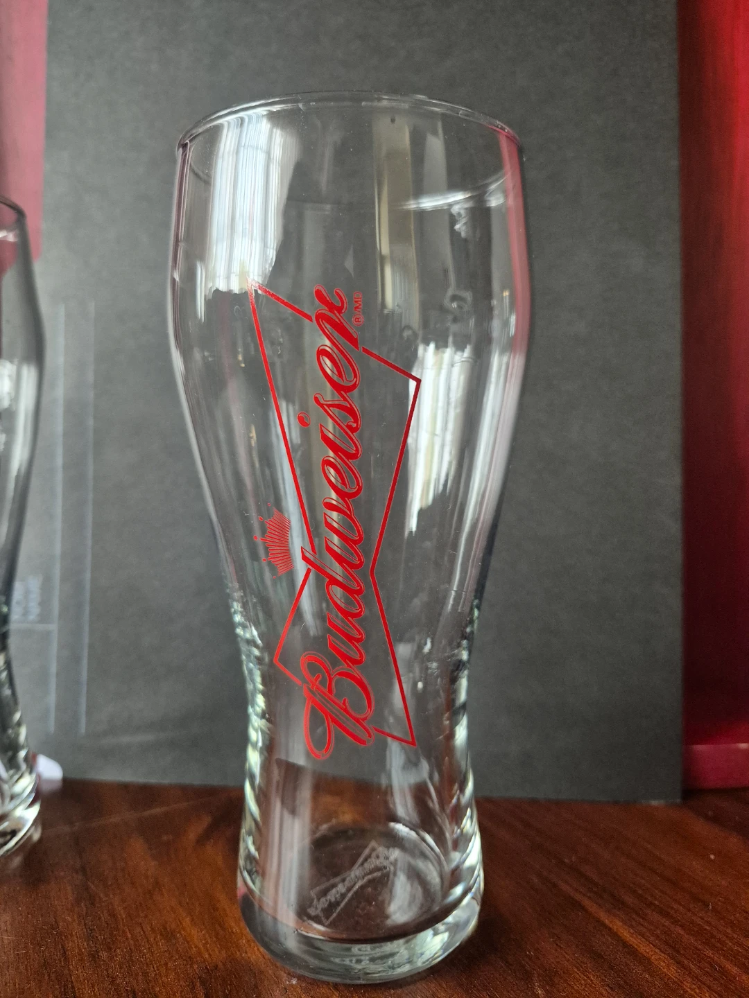 Budweiser Beer Glasses - Set of 2 - photo 3