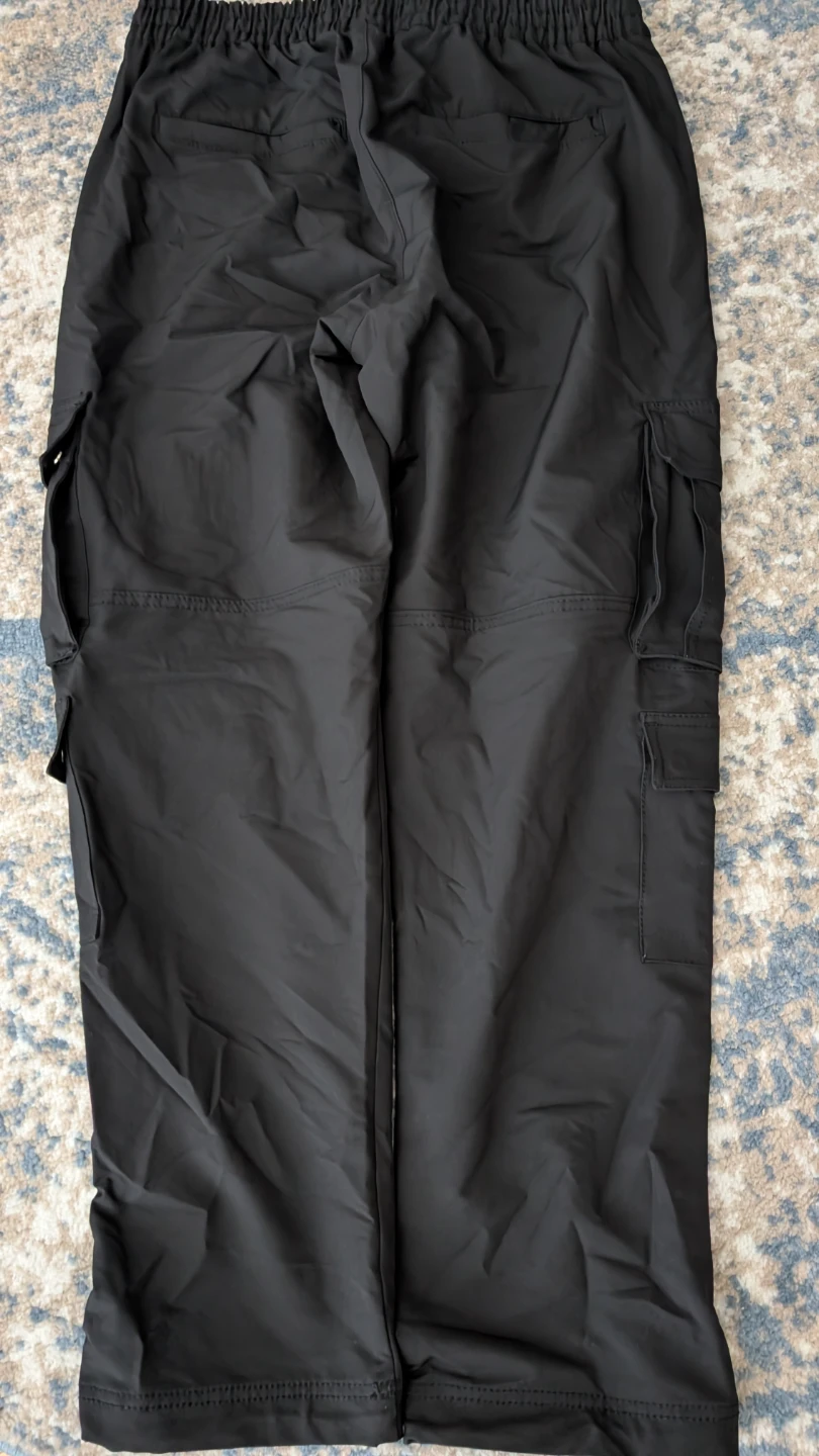 Black Cargo Pants - photo 2