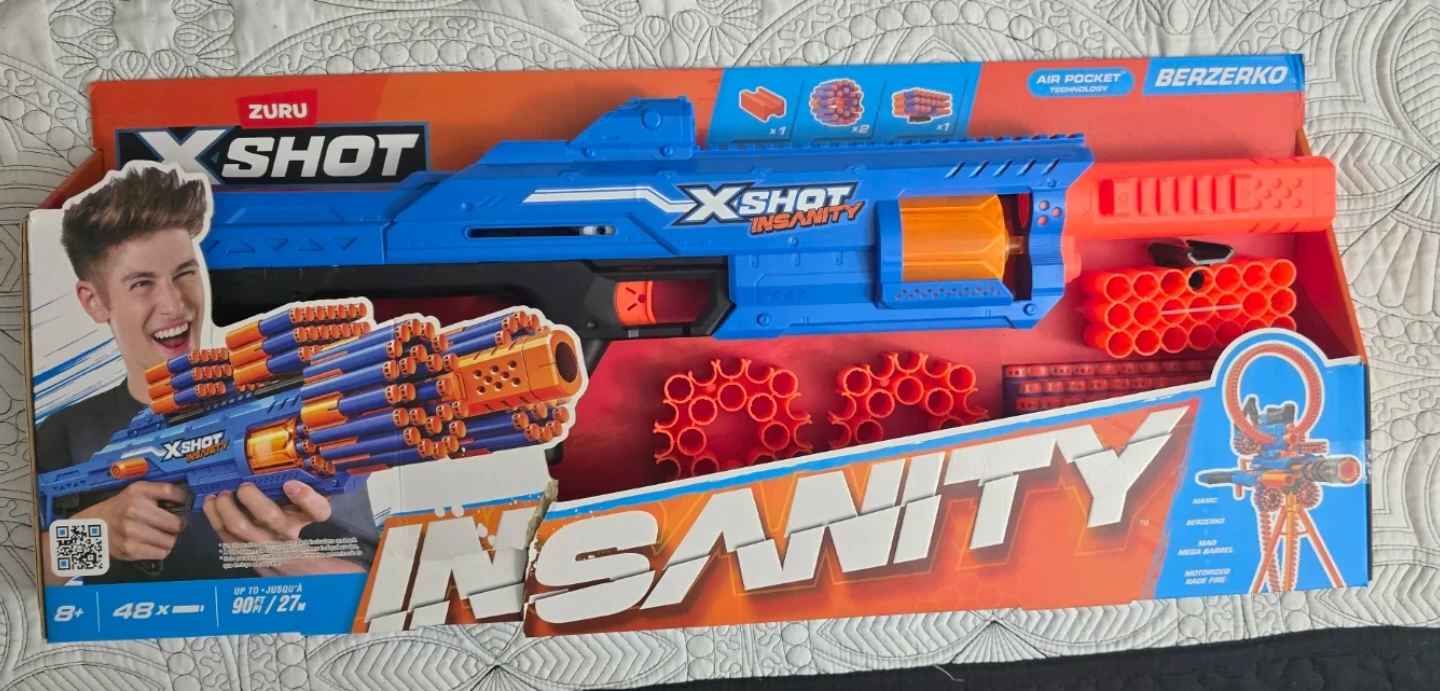 Zuru X-Shot Insanity Berzerko Foam Dart Blaster