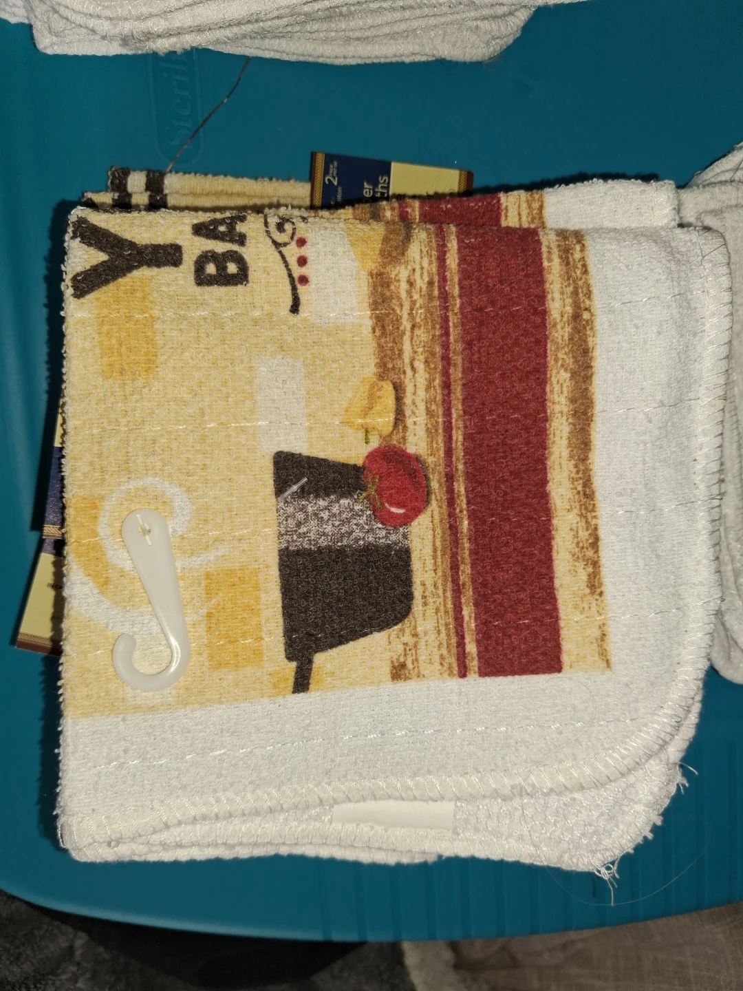 2 Pack Home Collection Scrubber Dishcloths