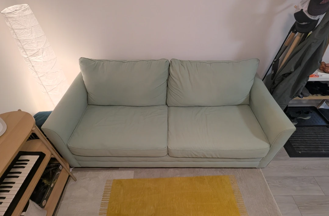 Light Green Sofa Bed (Mattress Included) - photo 3