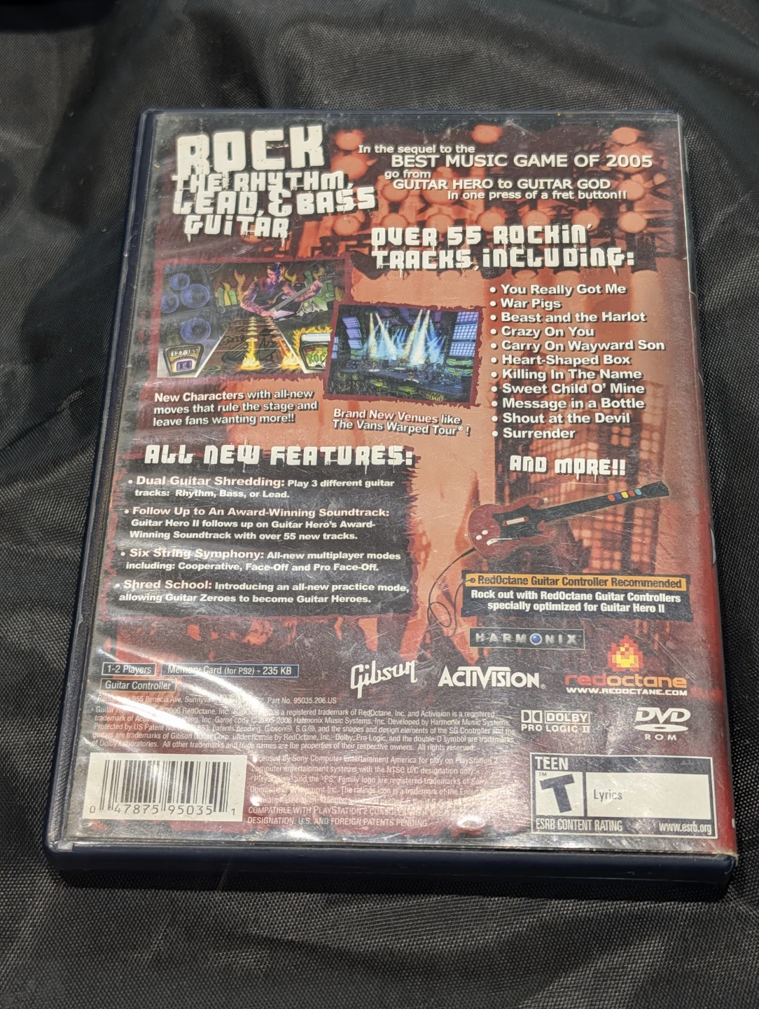 Guitar hero 2 PS2 game - photo 3