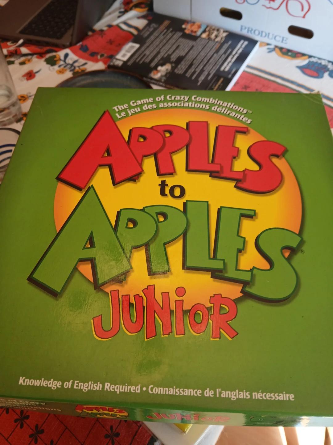 Apples to Apples Junior Board Game