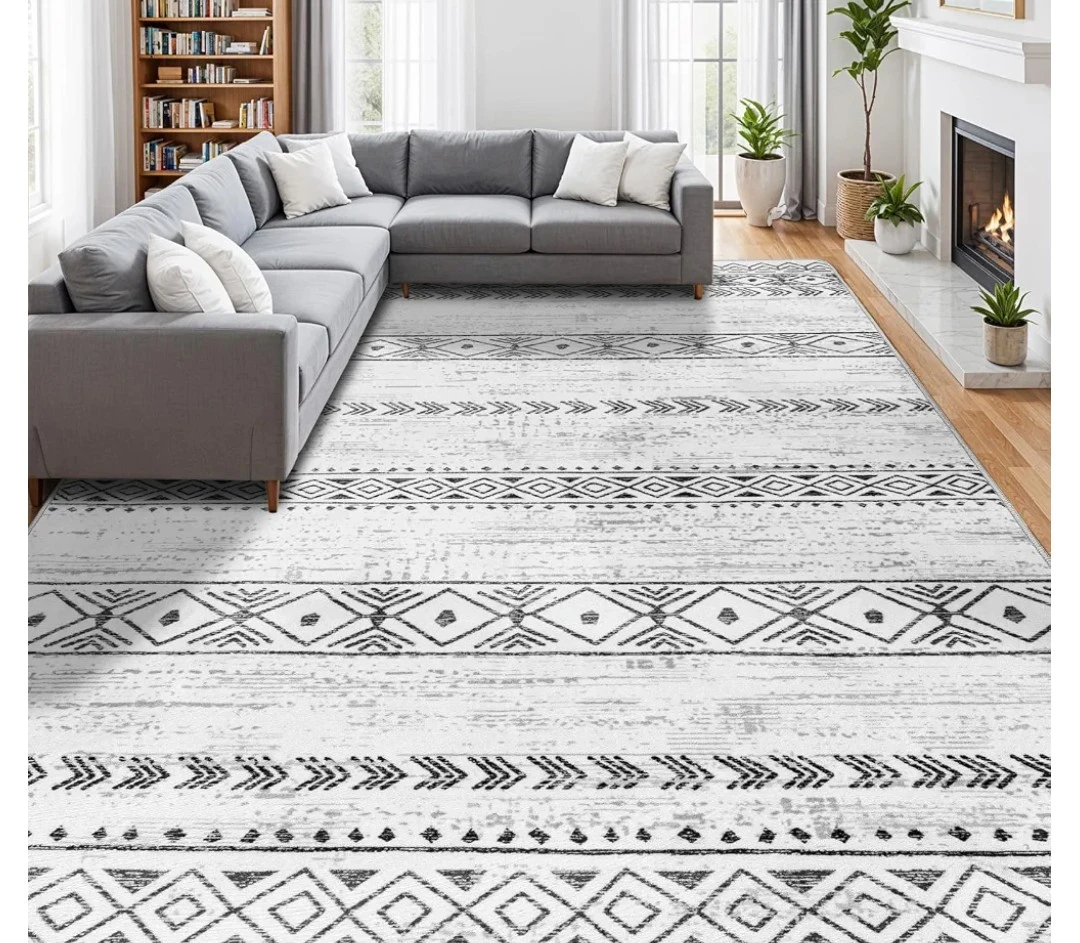 8×10 FT Machine Washable Rug