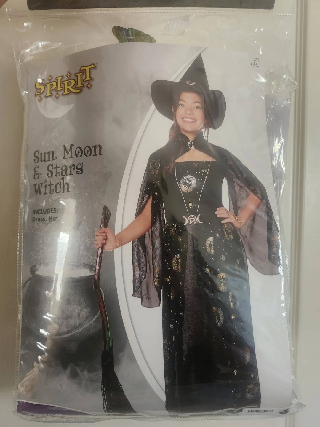 Spirit Halloween Sun, Moon & Stars Witch Costume