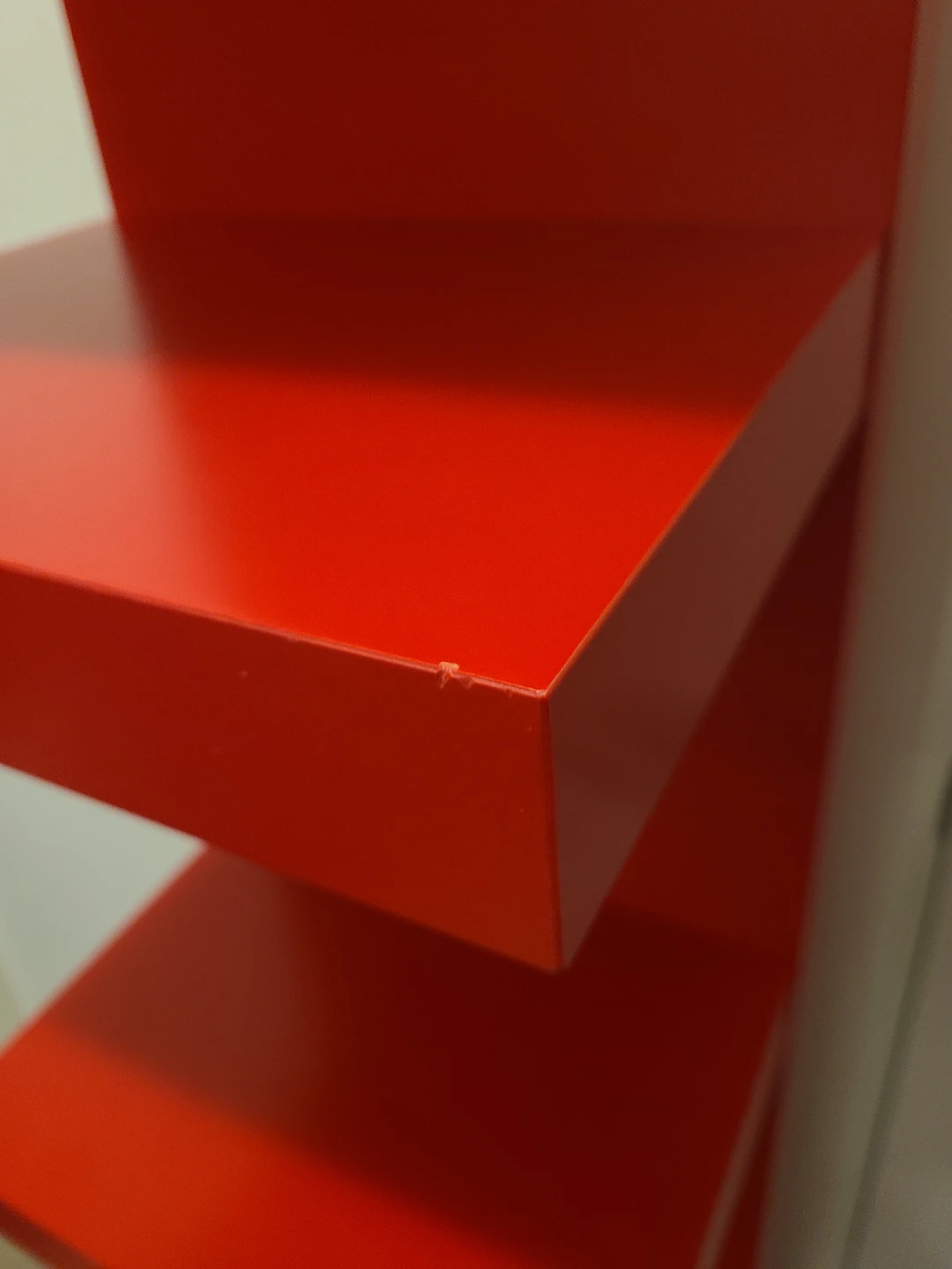 IKEA Red Lack Wall Shelving Unit - photo 5