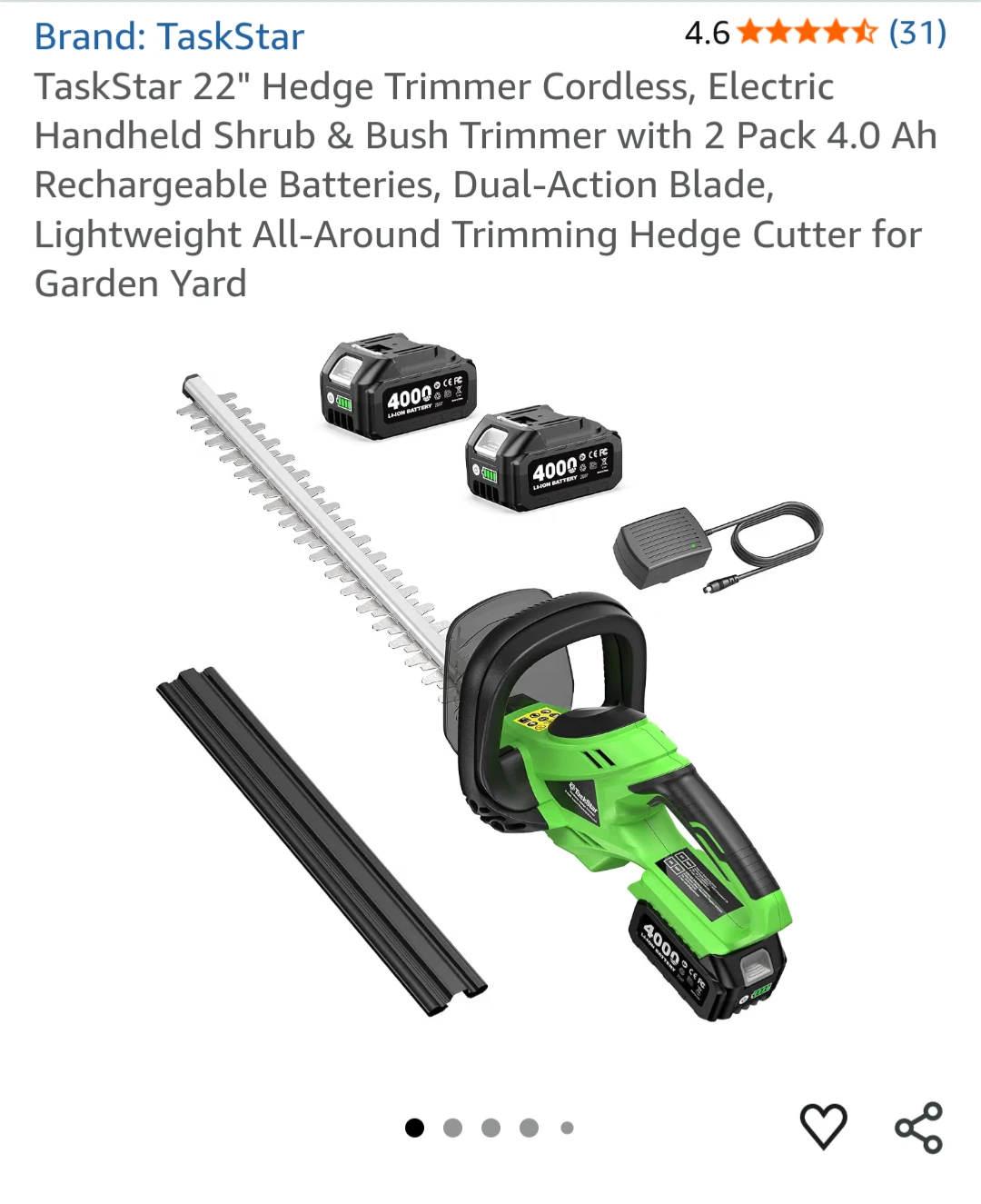 Never used hedge trimmer - photo 2