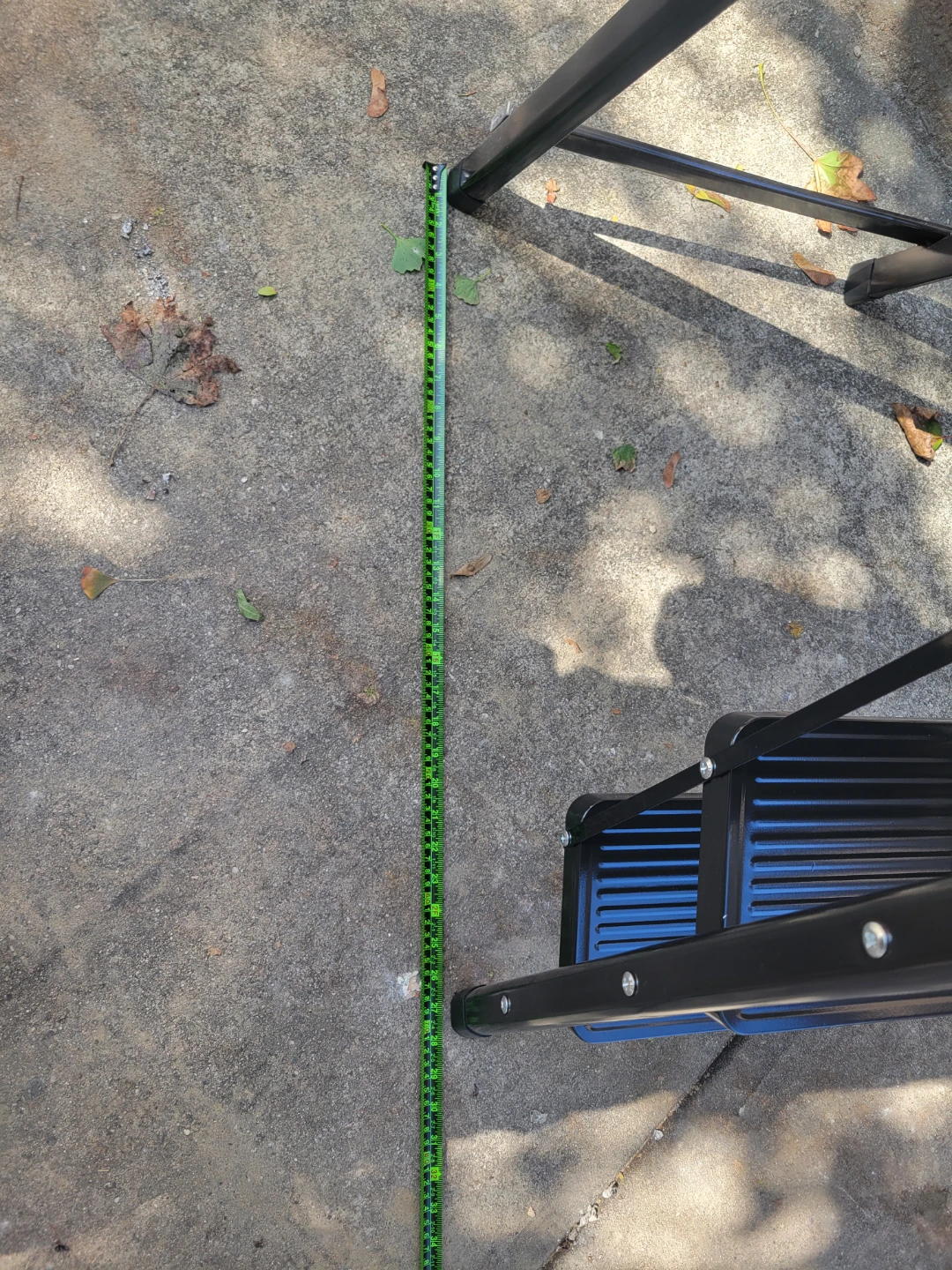 Brand new. 6-Step Folding Ladder, Black - photo 4