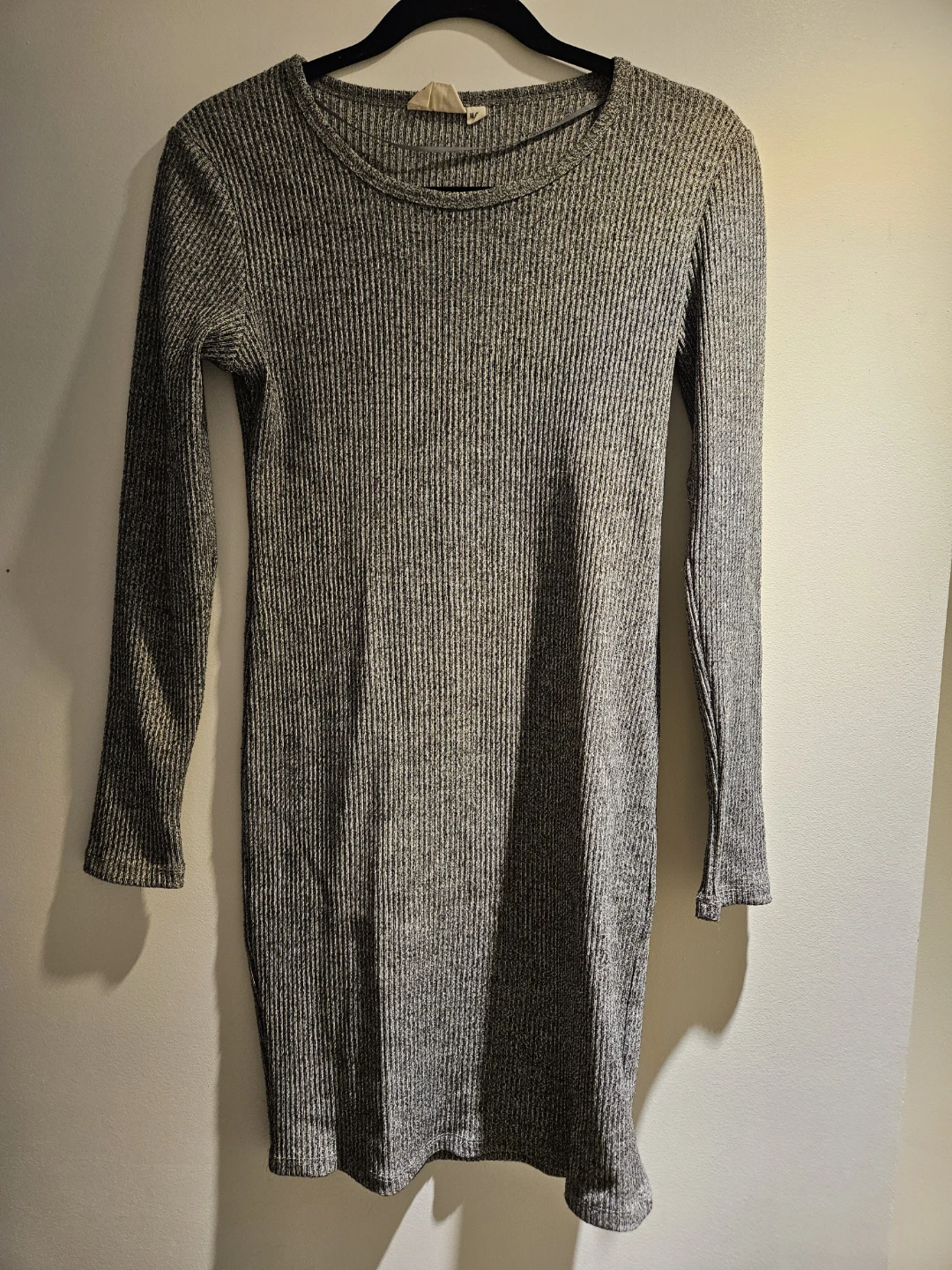 Ribbed Long Sleeve Dress