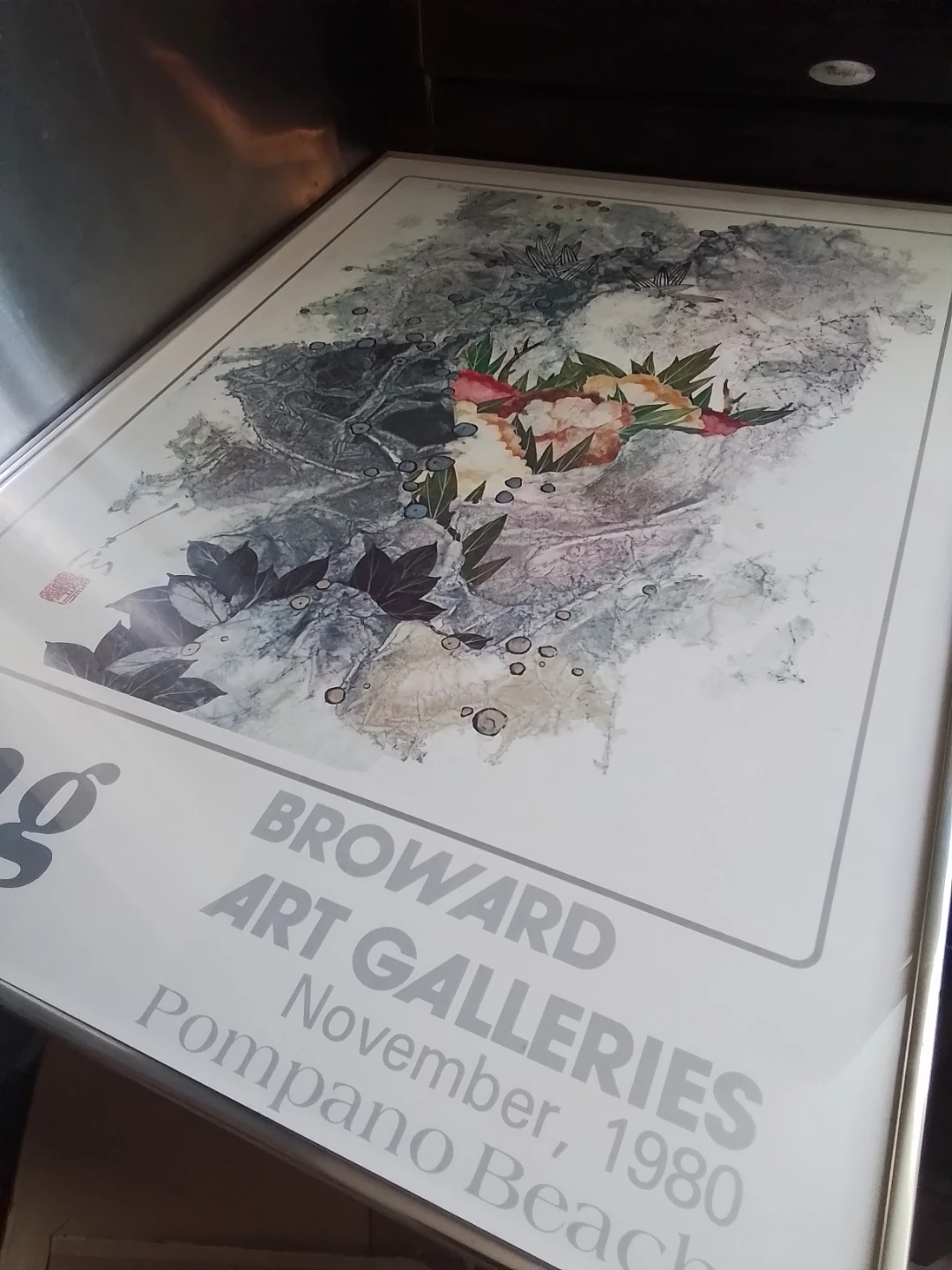 Vintage Pang Broward Art Galleries Poster - photo 5