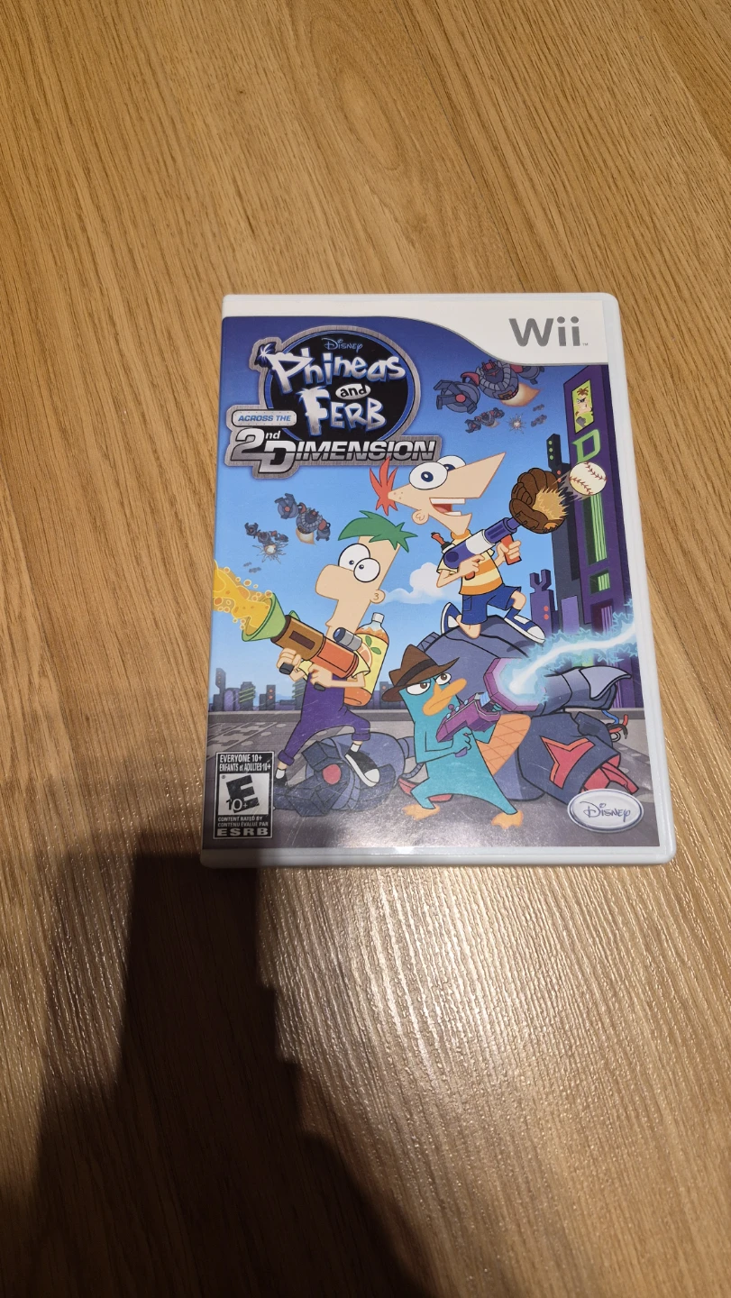 🏈Phineas and Ferb Across the 2nd Dimension for Wii