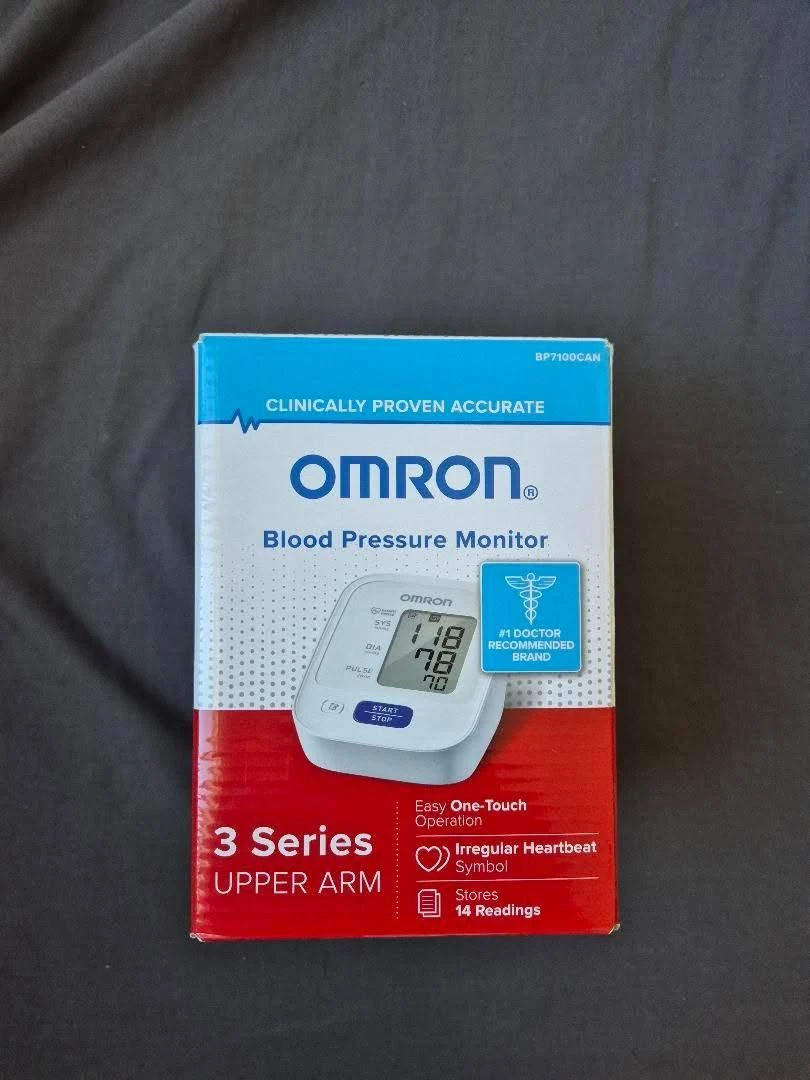Omron 3 Series Upper Arm Blood Pressure Monitor