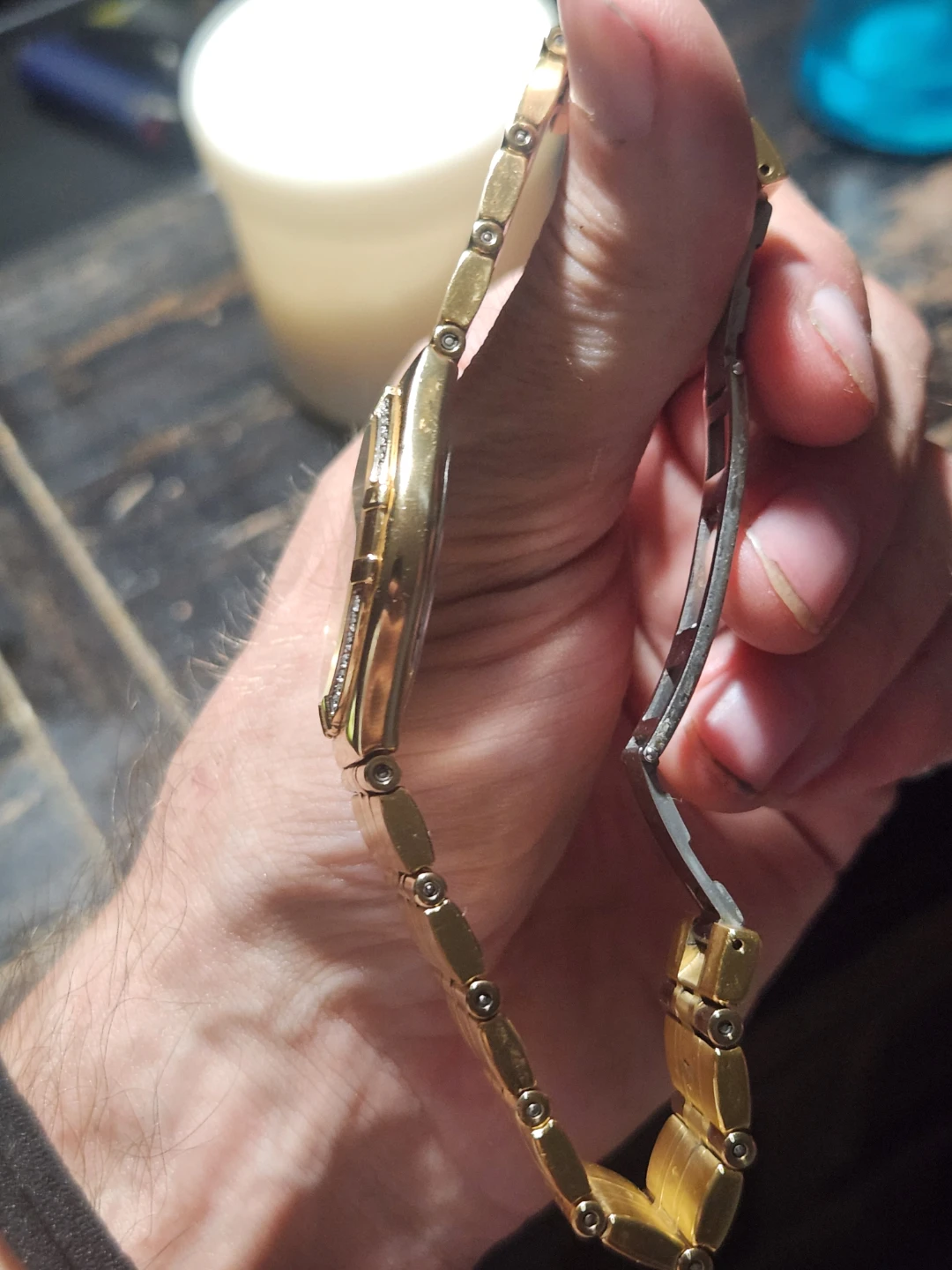 Citizen Eco-Drive Gold Dress Watch (Diamond Accent Bezel) - photo 5
