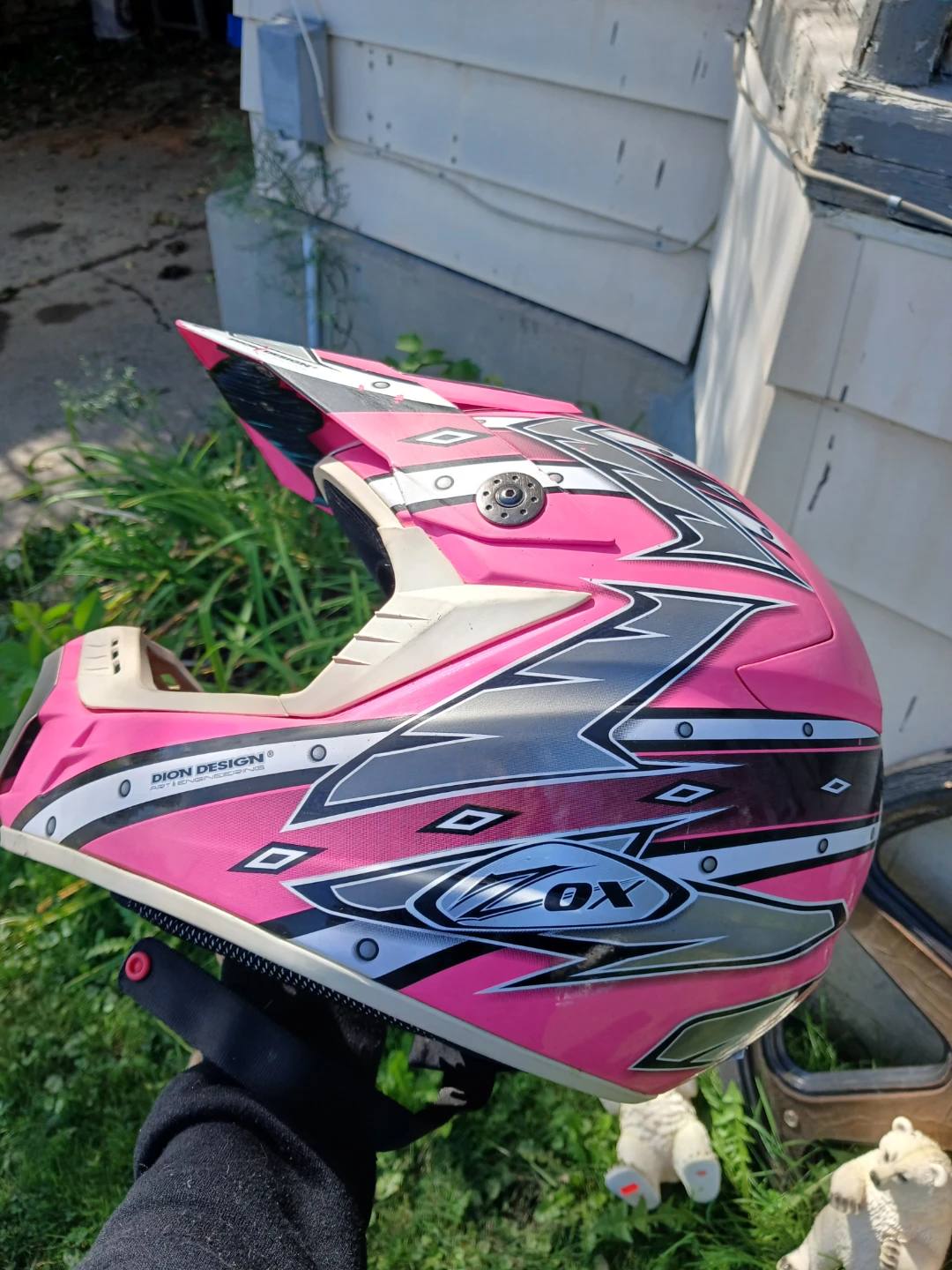 Zox Motocross Helmet Pink - photo 2