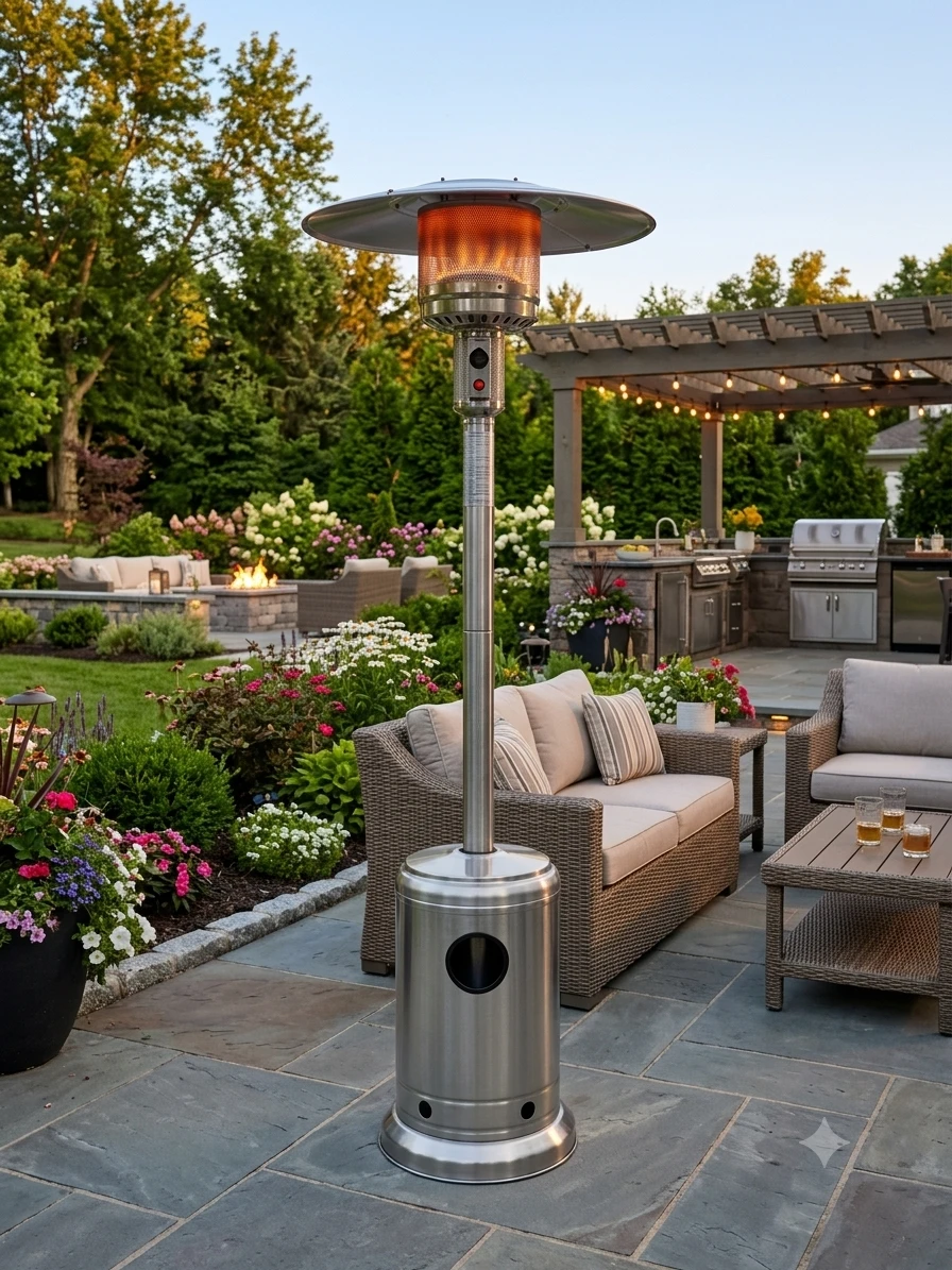 Brand New Bond Stainless Steel Patio Heater