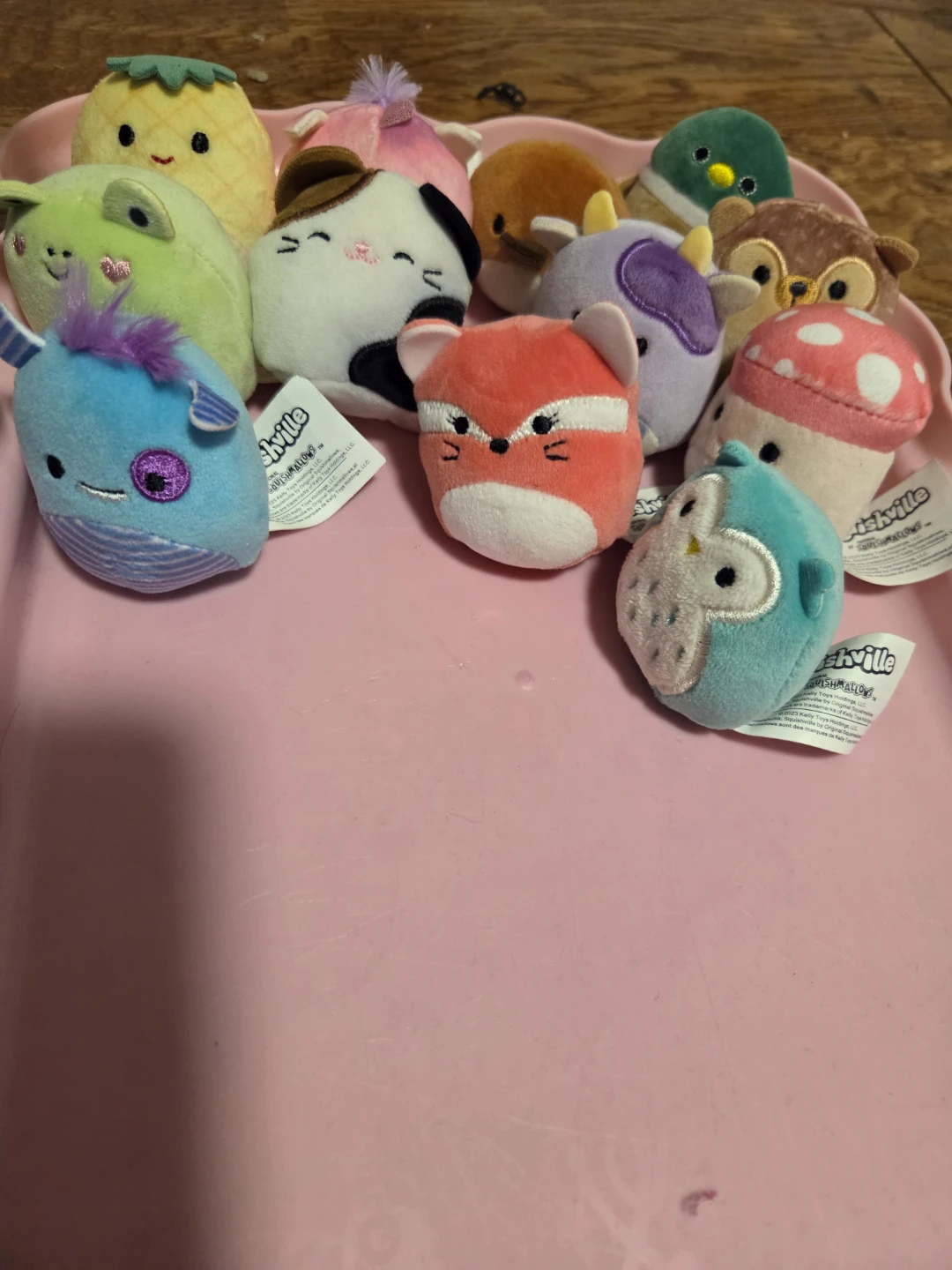 Set of 12 Mini Squishville Plush Toys