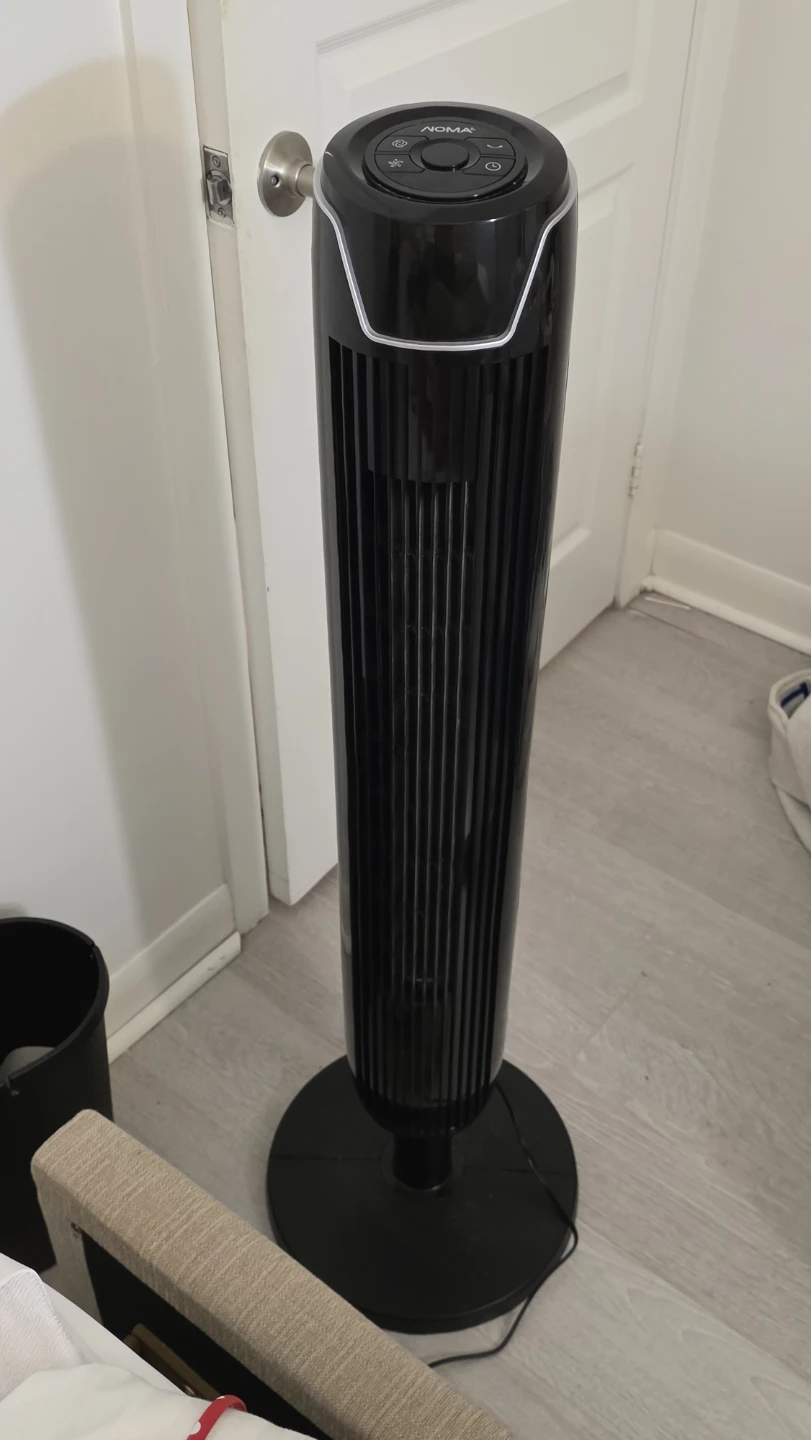 Noma Tower Fan - Black