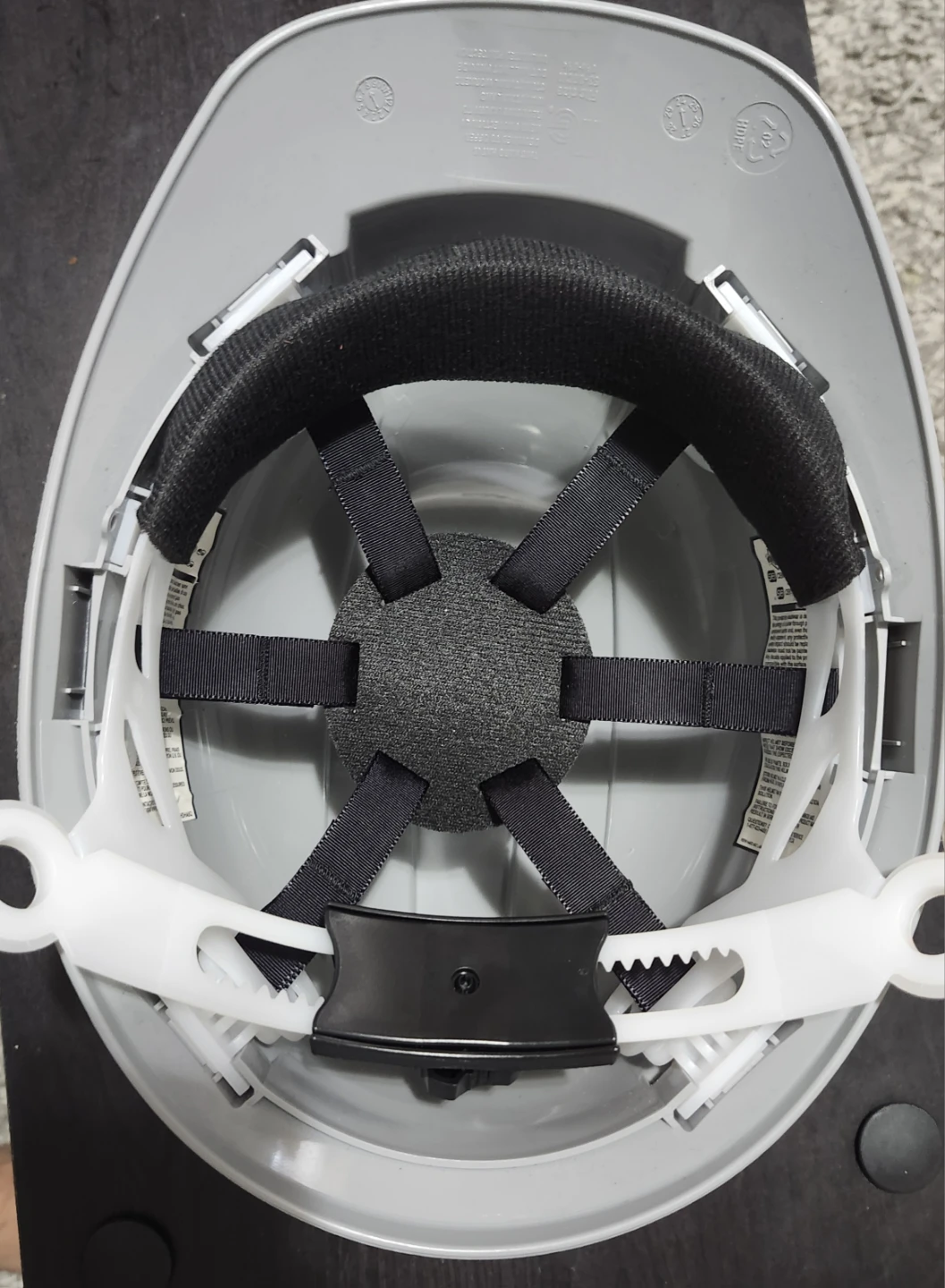 WORKHORSE Grey Hard Hat