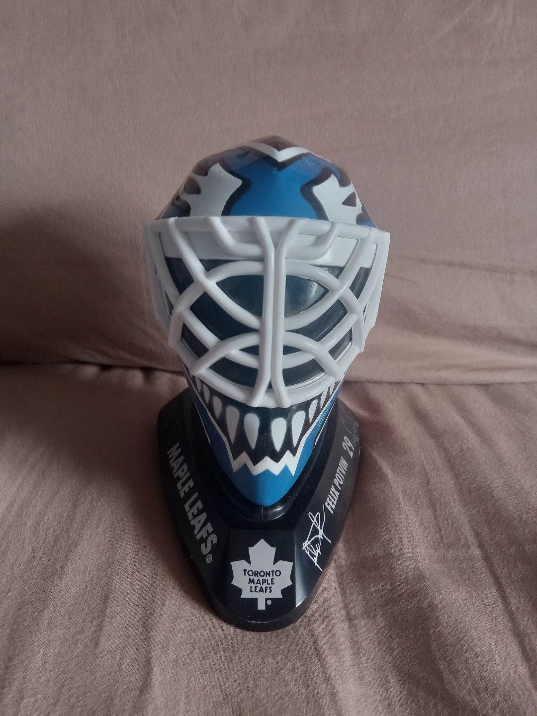 Toronto Maple Leafs Felix Potvin Goalie Mask Display
