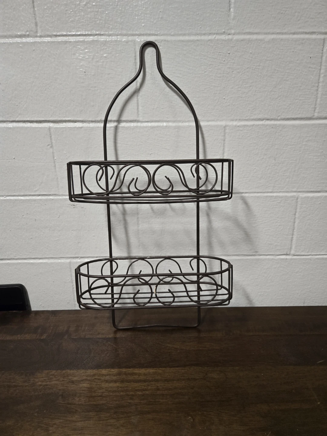 Elegant Home Basics Bronze Scroll Shower Caddy Organizer - photo 3