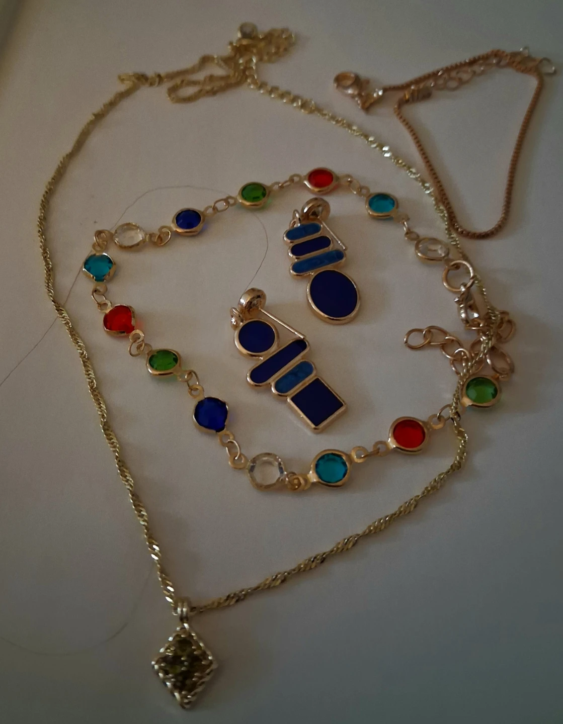 Assorted Gold-Tone Jewellery Set